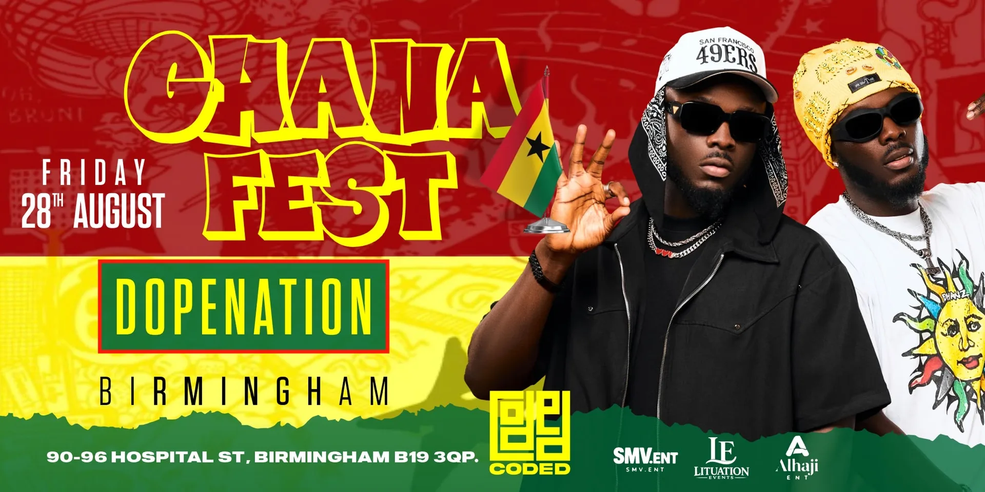 Dopenation Performing Live at Coded Birmingham