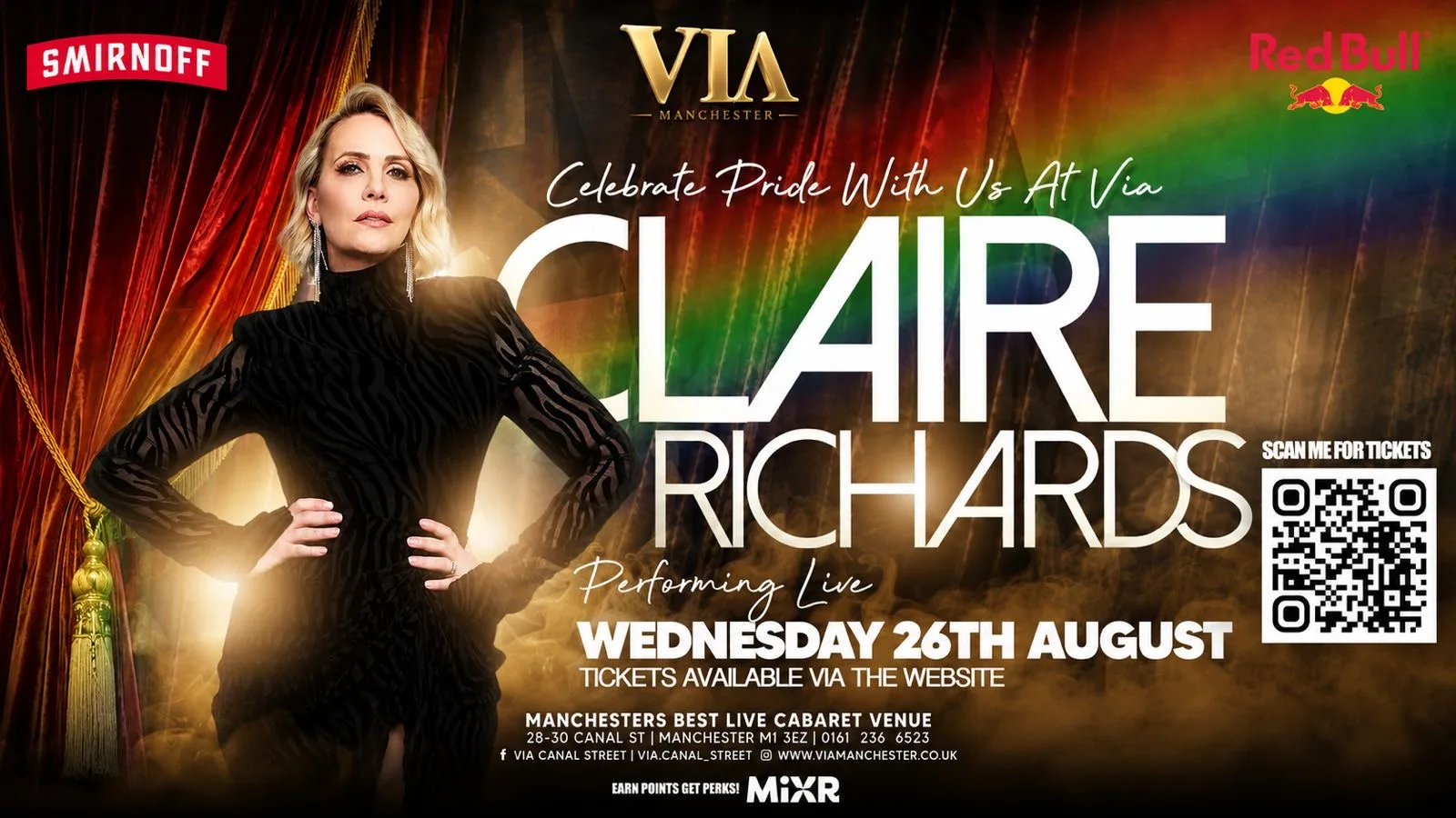 Claire Richards returns to Via
