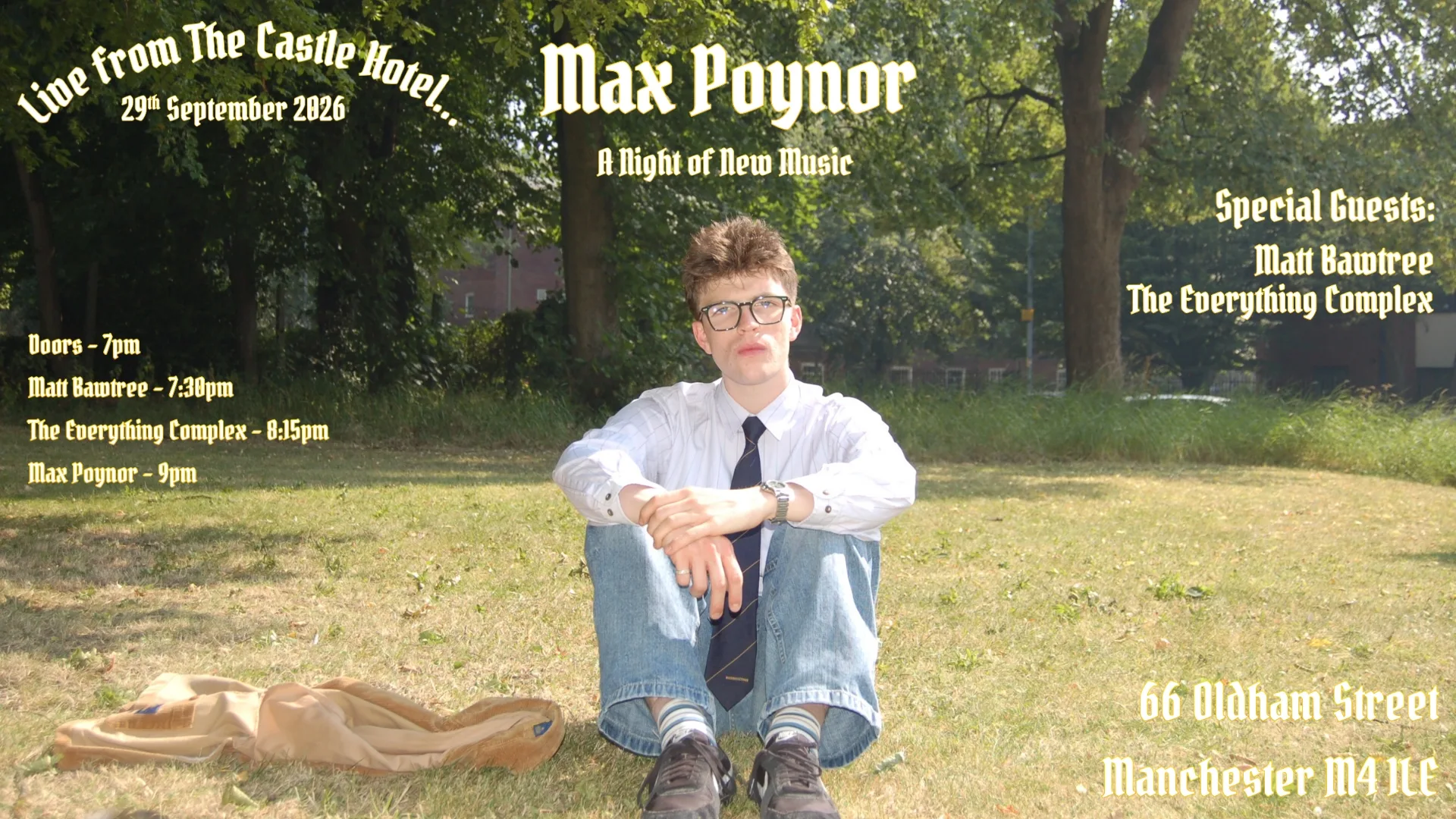 Max Poynor Live at The Castle Hotel