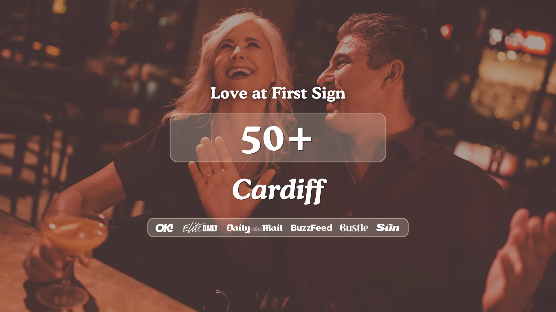 50+ Singles Night at Slug and Lettuce Cardiff | Love at First Sign at Slug & Lettuce - St Mary St Cardiff