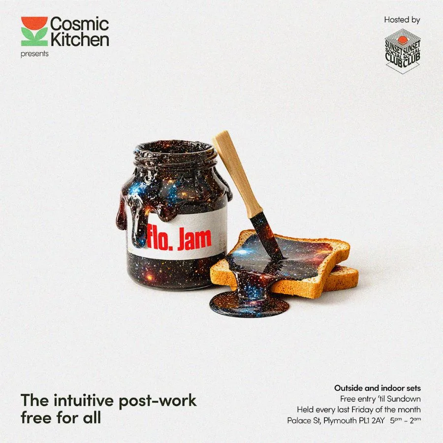 Cosmic Sessions:  w/ Sunset Social Club + Guest! {deep house, rare groove, disco + more} at Cosmic Kitchen