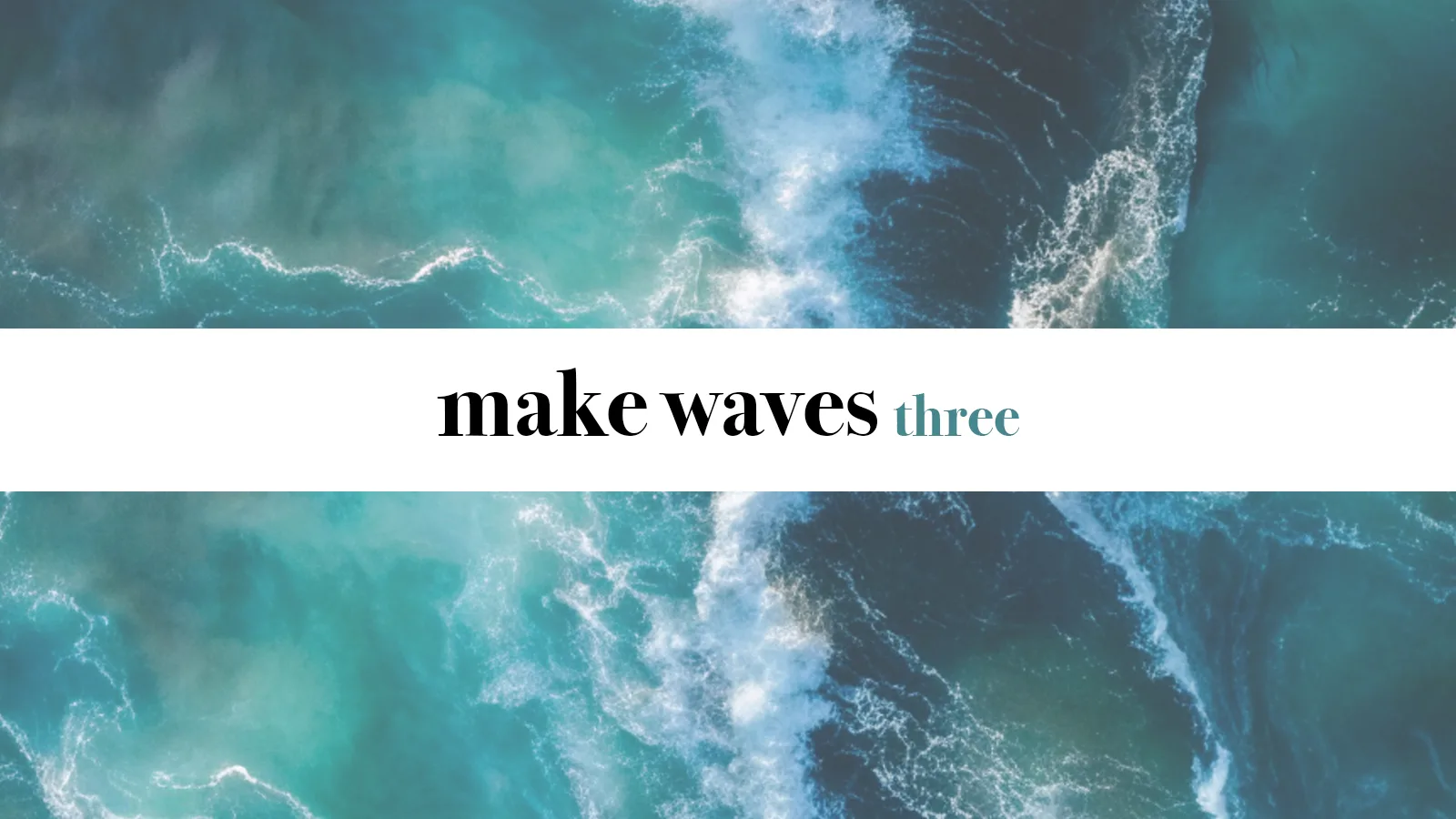 make waves three: snake in the footspa x the pavilion x nova park x the malarkey