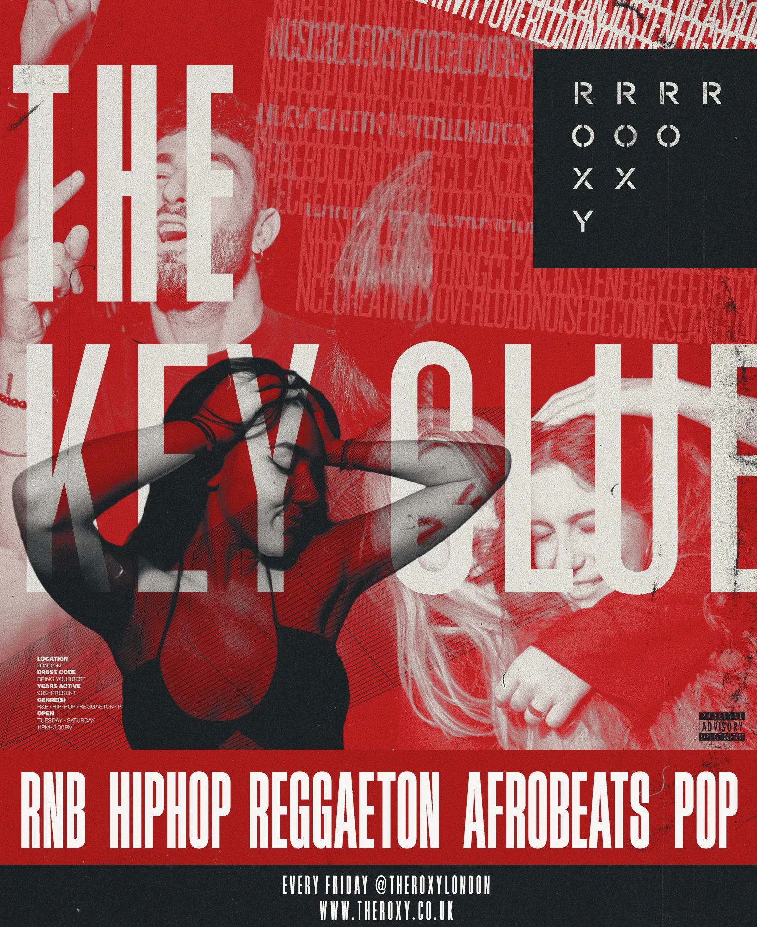 FRIDAYS @ THEROXYLONDON // DANCE/HOUSE/RNB/POP/CLUB ANTHEMS at The Roxy