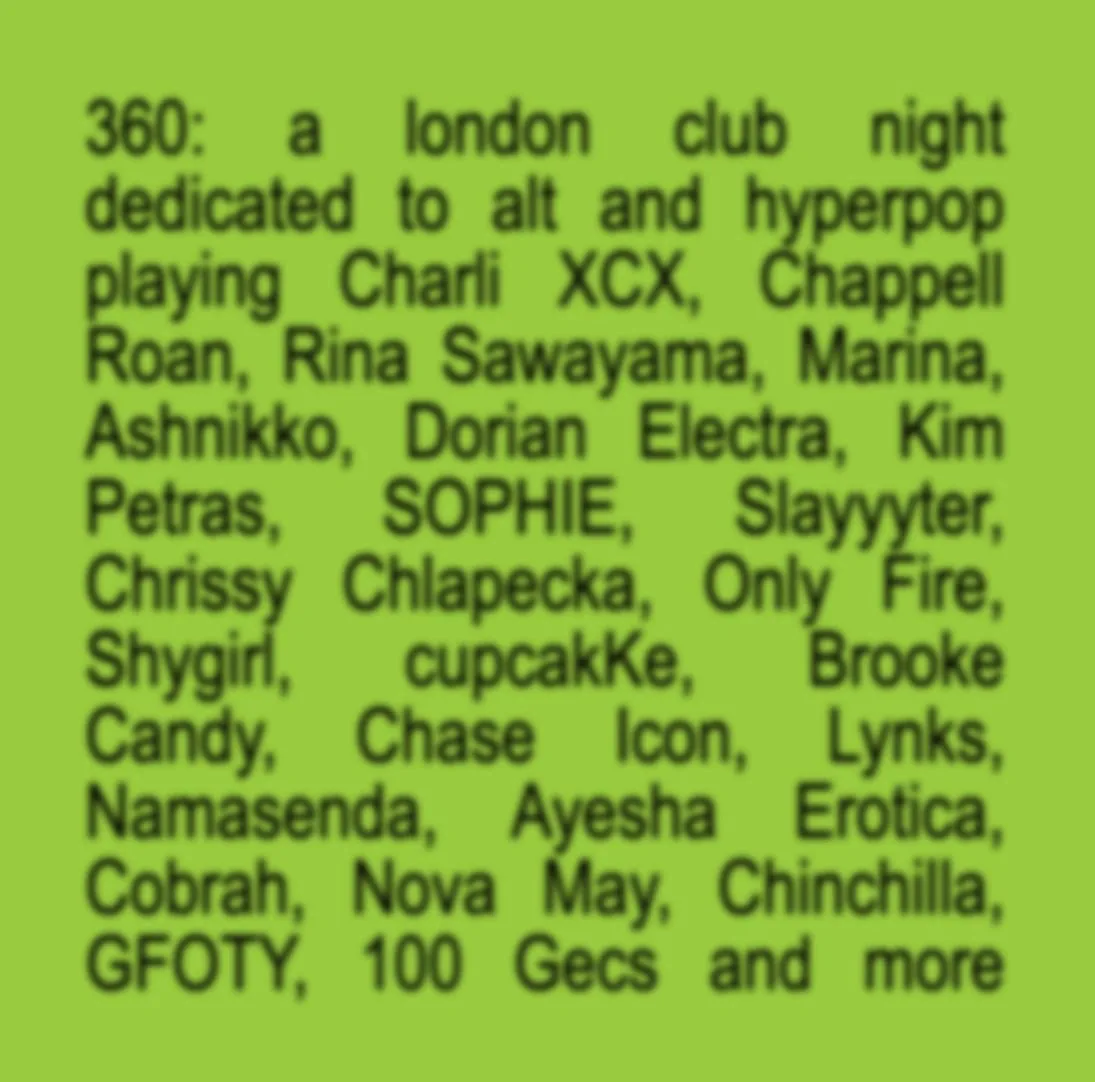 360: Charli XCX's Birthday at Oslo Hackney