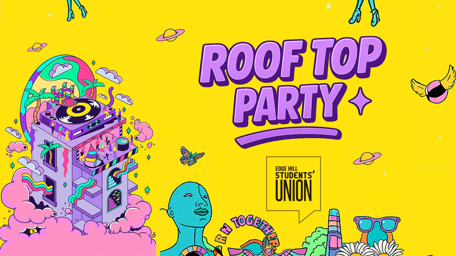 OFFICIAL Edge Hill Roof Top Moving in Party - Presented by Footasylum - UK Largest Freshers Events - Sold Out 10 Years Running 🏆