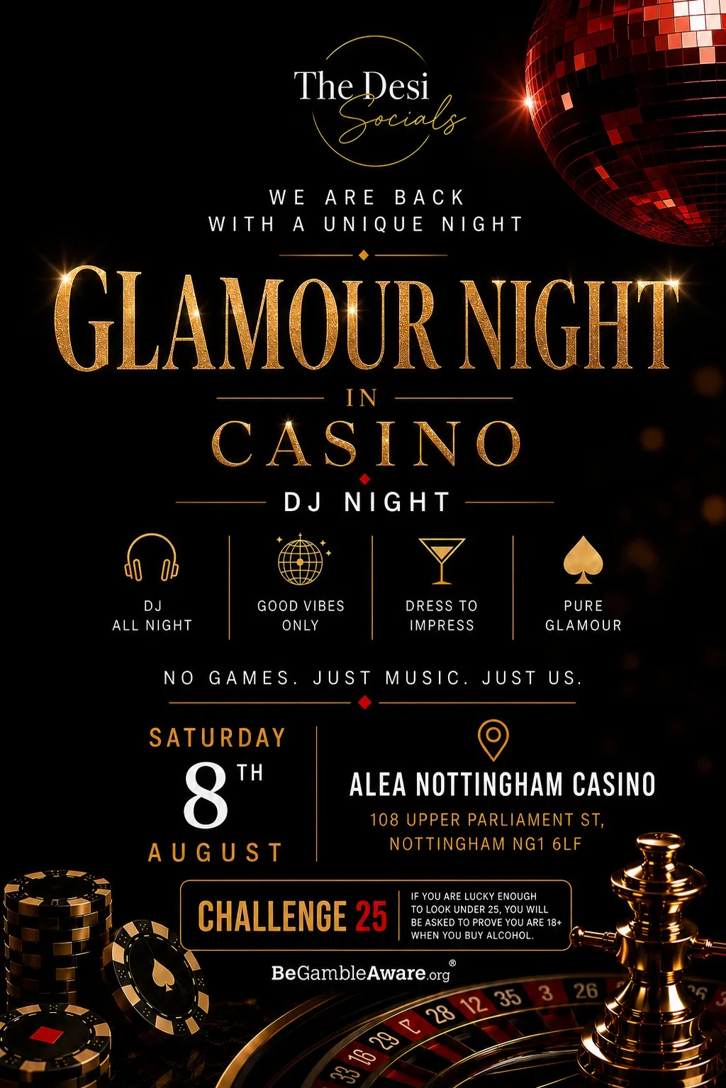 Bollywood Casino DJ Party: Desi Royale | Nottingham at Alea Casino