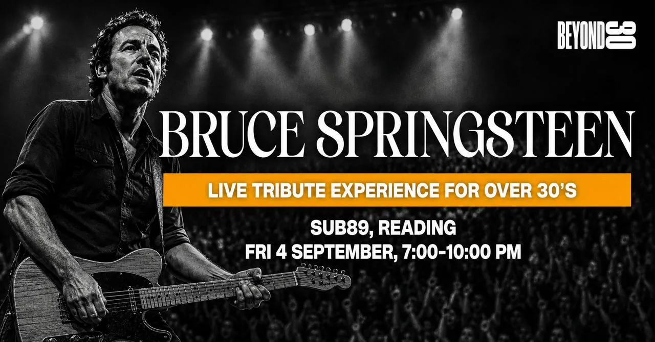 BRUCE SPRINGSTEEN EXPERIENCE - LIVE IN READING 🎸 (Tribute Band) at Sub89