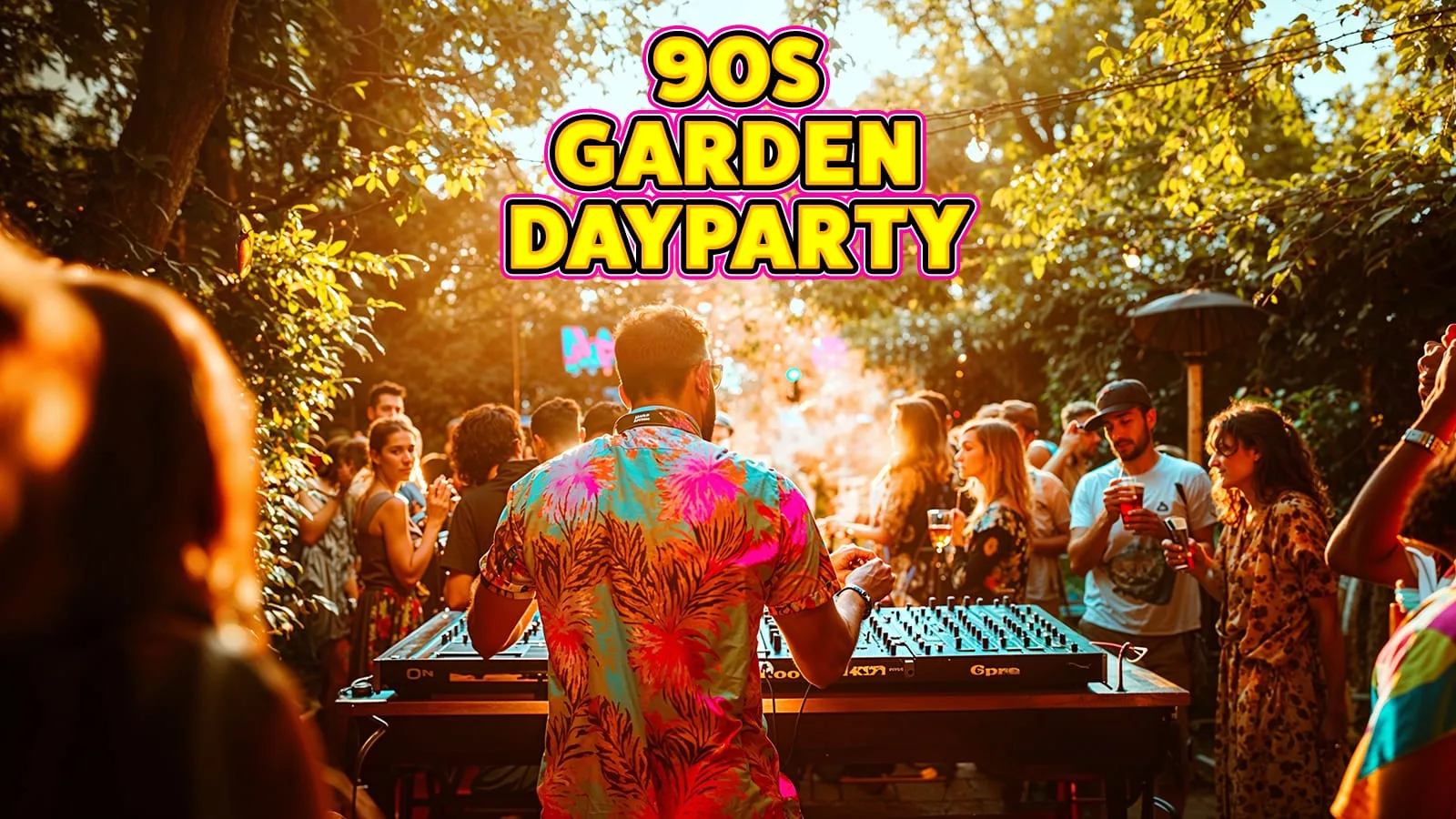 90s Garden Party Earls Yard at Network