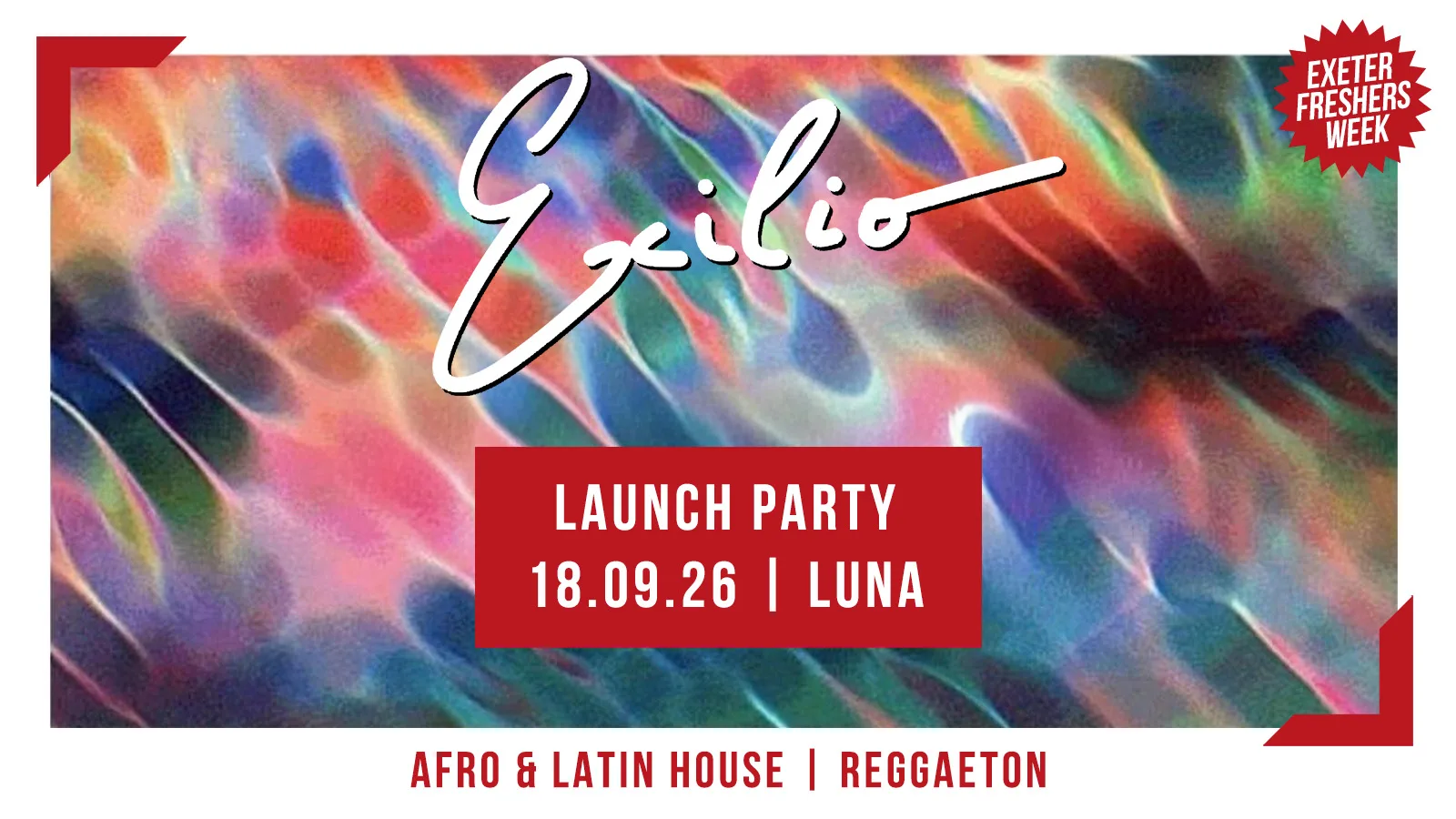 Exilio Launch Party at LUNA BAR