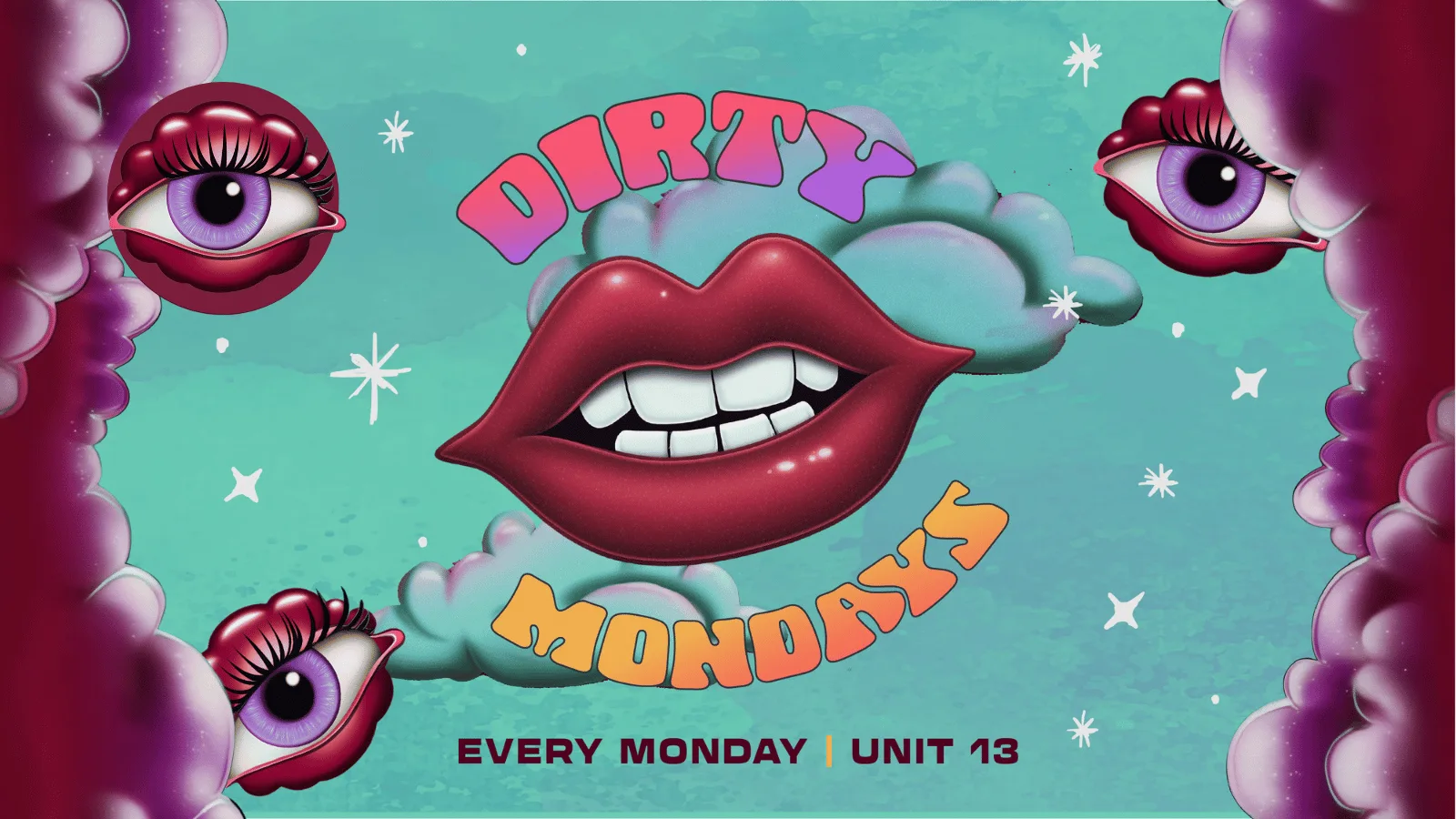 Dirty Mondays - NOTTINGHAMS BIGGEST MONDAY NIGHT [SIGN UP NOW FOR PRE SALE TICKETS] at Unit 13