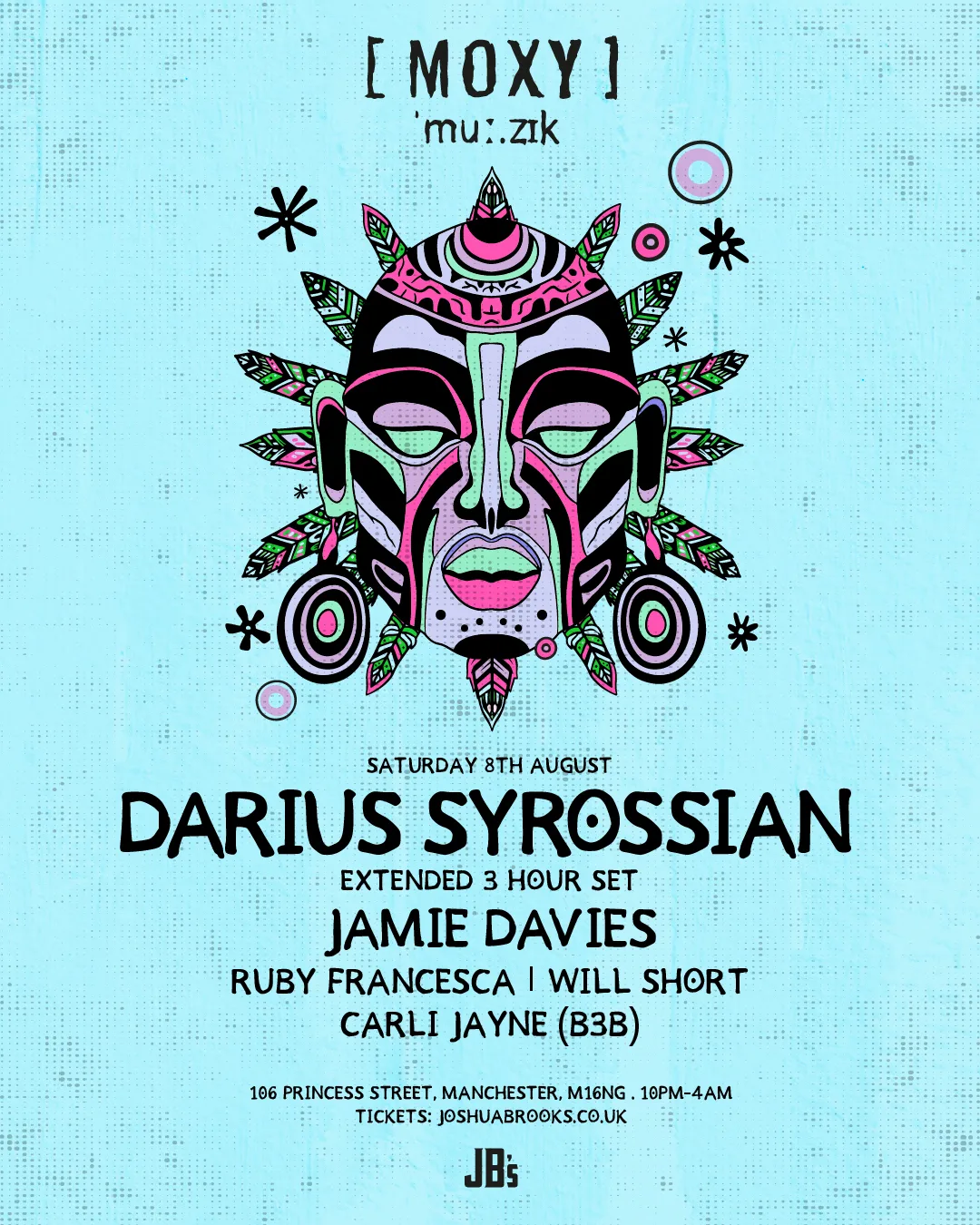 Moxy Muzik: Darius Syrossian & Friends at Joshua Brooks