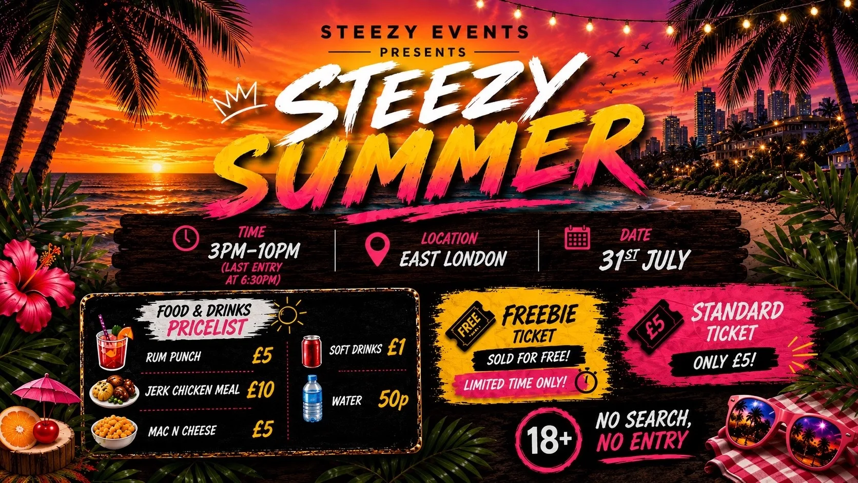 Steezy Events Presents: Steezy Summer at East