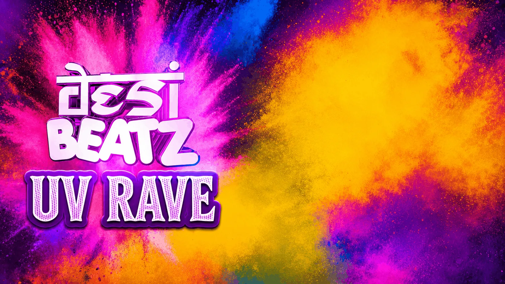 Desi Beatz Nottingham : UV RAVE! | SECRET LOCATION NOTTINGHAM at Secret Location