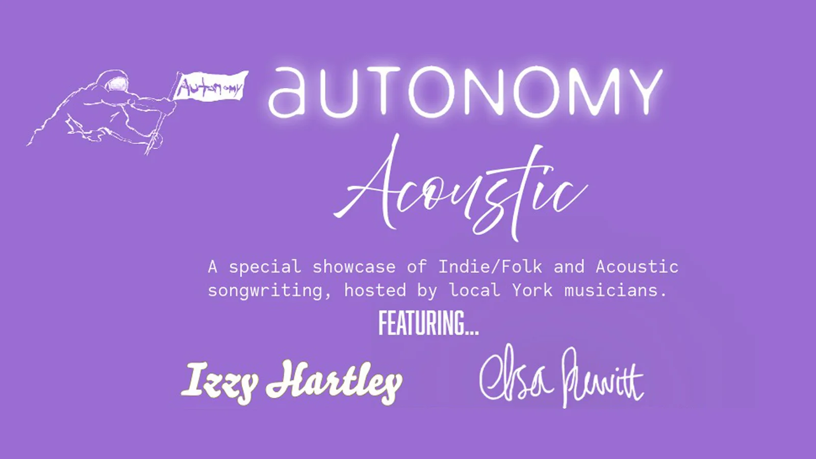 AUTONOMY 8! (ACOUSTIC) FEAT. IZZY HARTLEY – ELSA HEWITT – THE FOLK DRAMA – BARNDANCER