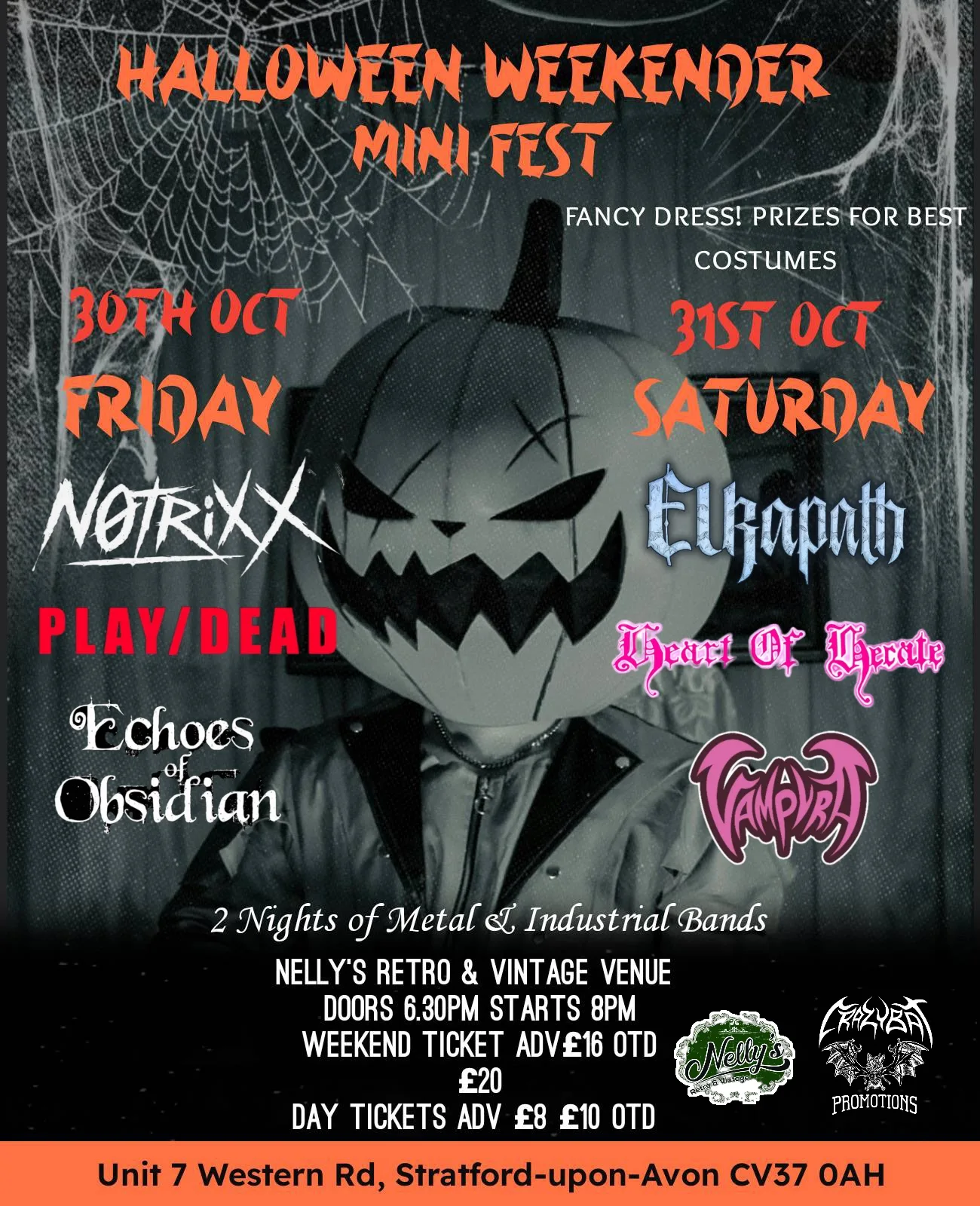 Halloween Weekender at Nelly's Retro & Vintage