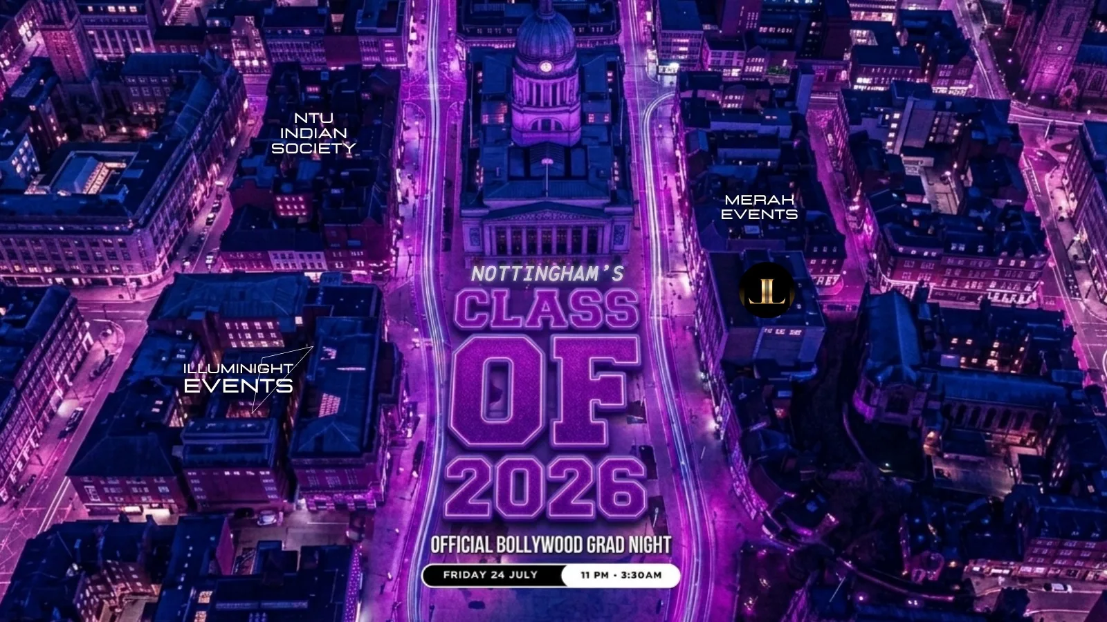🎓 90% SOLD OUT CLASS OF 2026: NOTTINGHAM'S OFFICIAL BOLLYWOOD GRAD NIGHT at Liquid Library