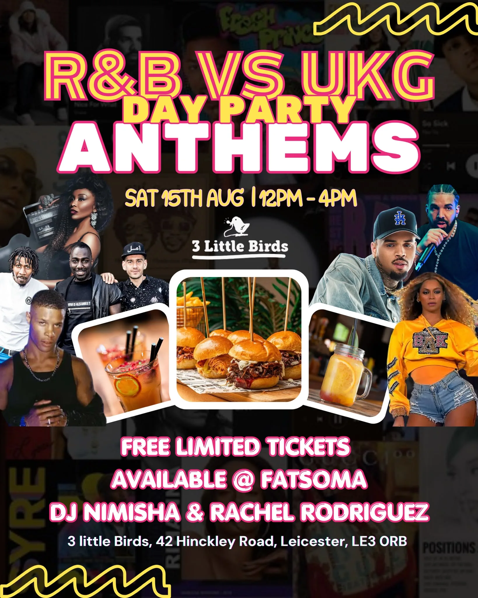 R&B Vs UKG Day Party Anthems at 3 little birds