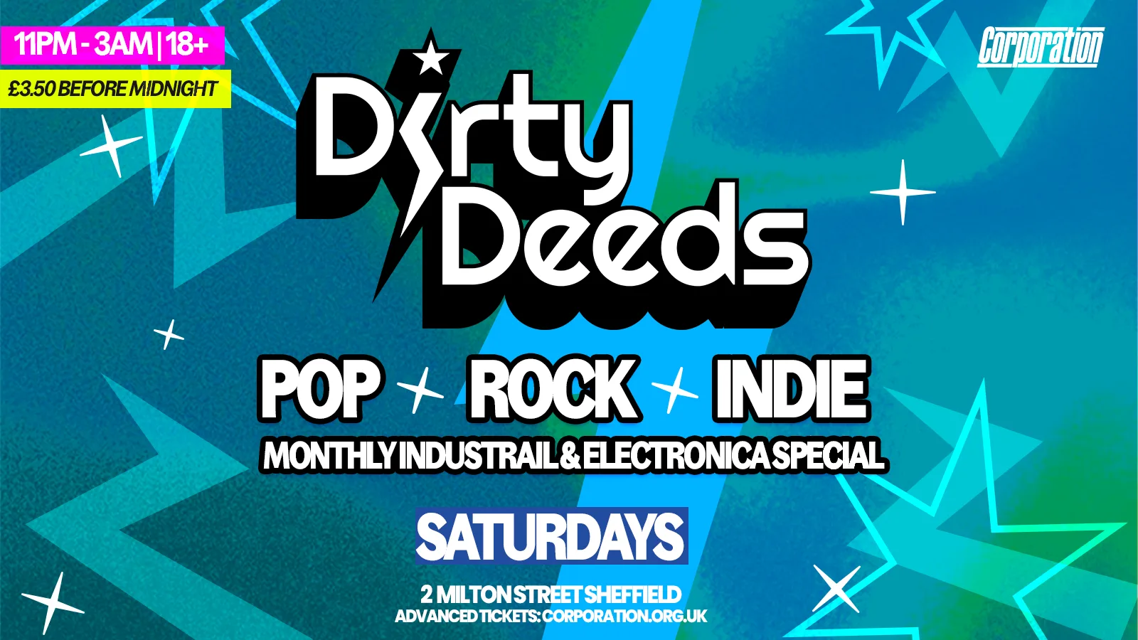 DIRTY DEEDS at Corporation Nightclub