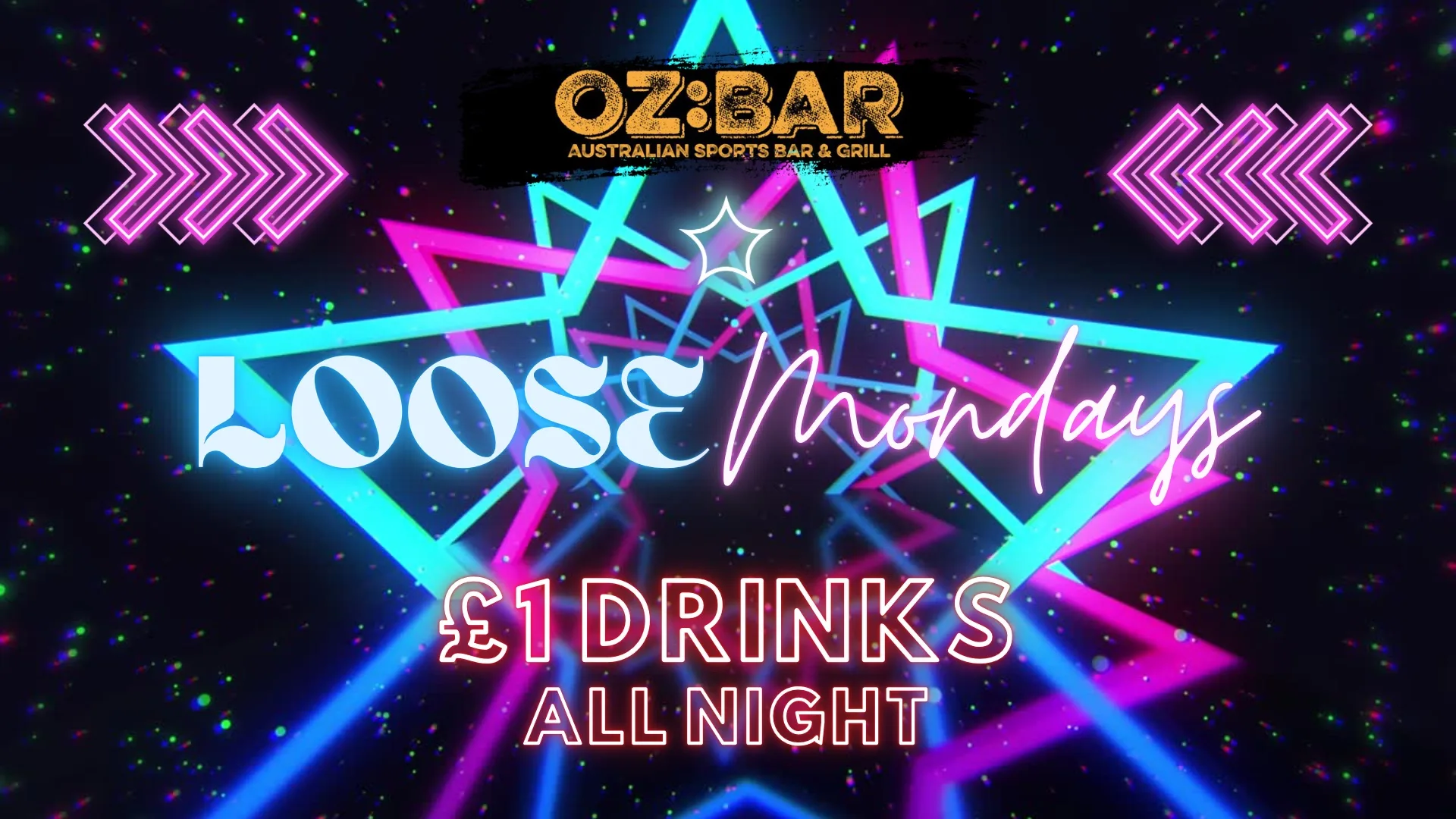 LOOSE Mondays | £1 drinks ALL NIGHT | 31.08.26 at OZ Bar
