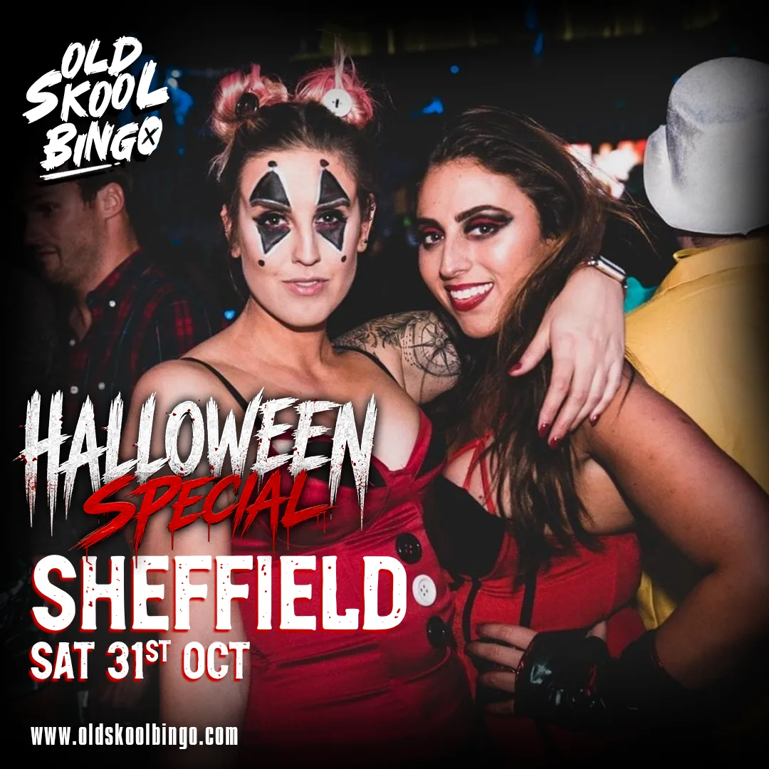 Old Skool Bingo Sat 31st Oct Halloween Sheffield Special
