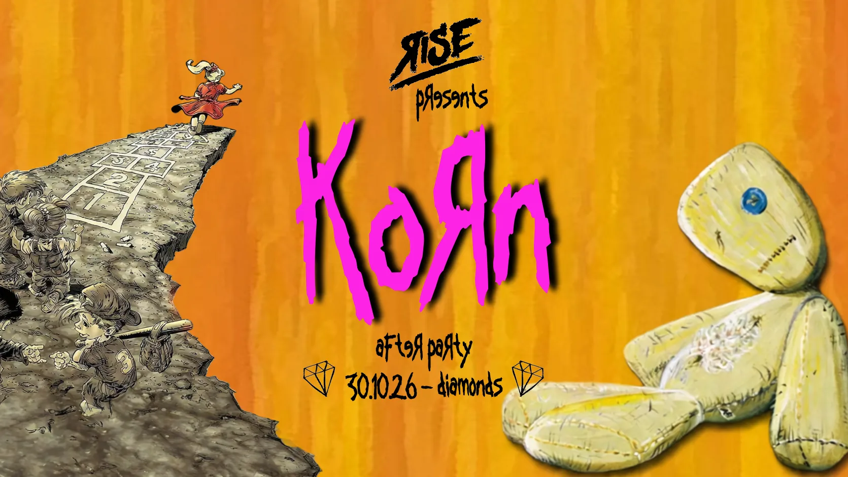 RISE presents Korn After Party at Greys Club