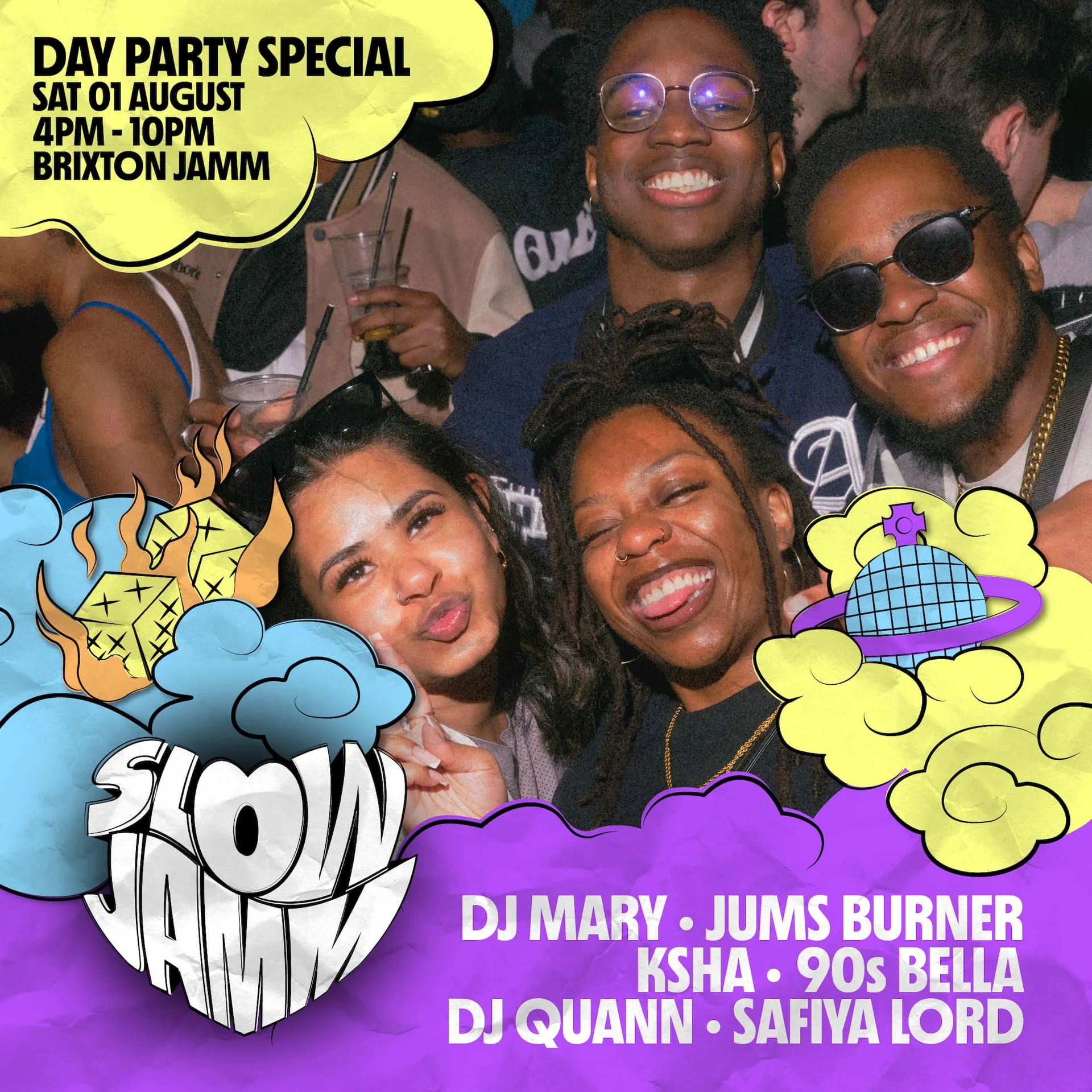 Slow Jamm: Day Party at Brixton Jamm