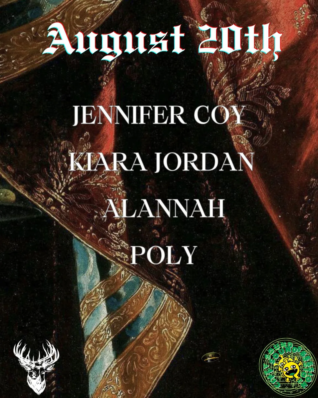 Jennifer Coy, Kiara Jordan, Alannah and Poly