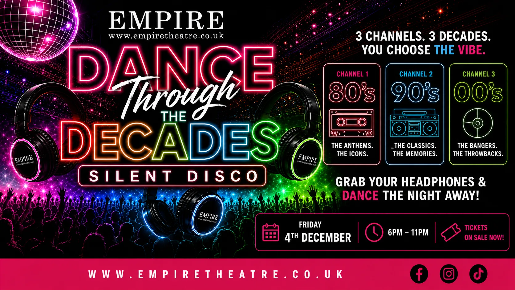Dance Through The Decades - Silent Disco