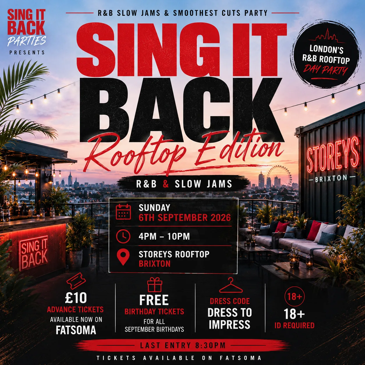 Sing It Back: Rooftop R&B & Slow Jam