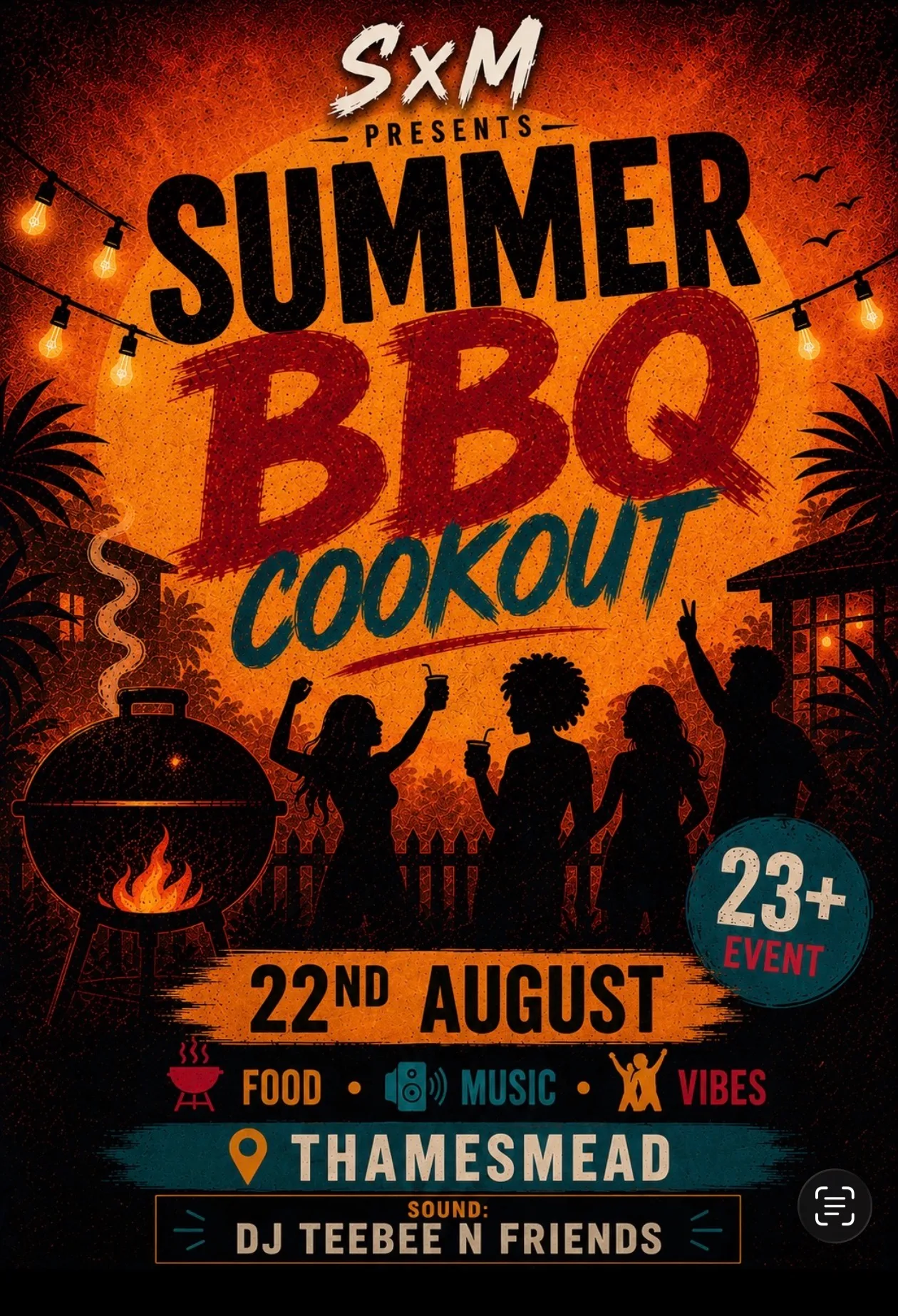 SxM BBQ Cookout