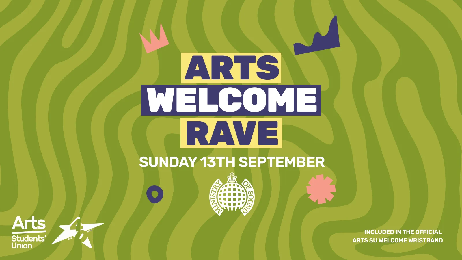 Arts Welcome Rave at Ministry of Sound 2026