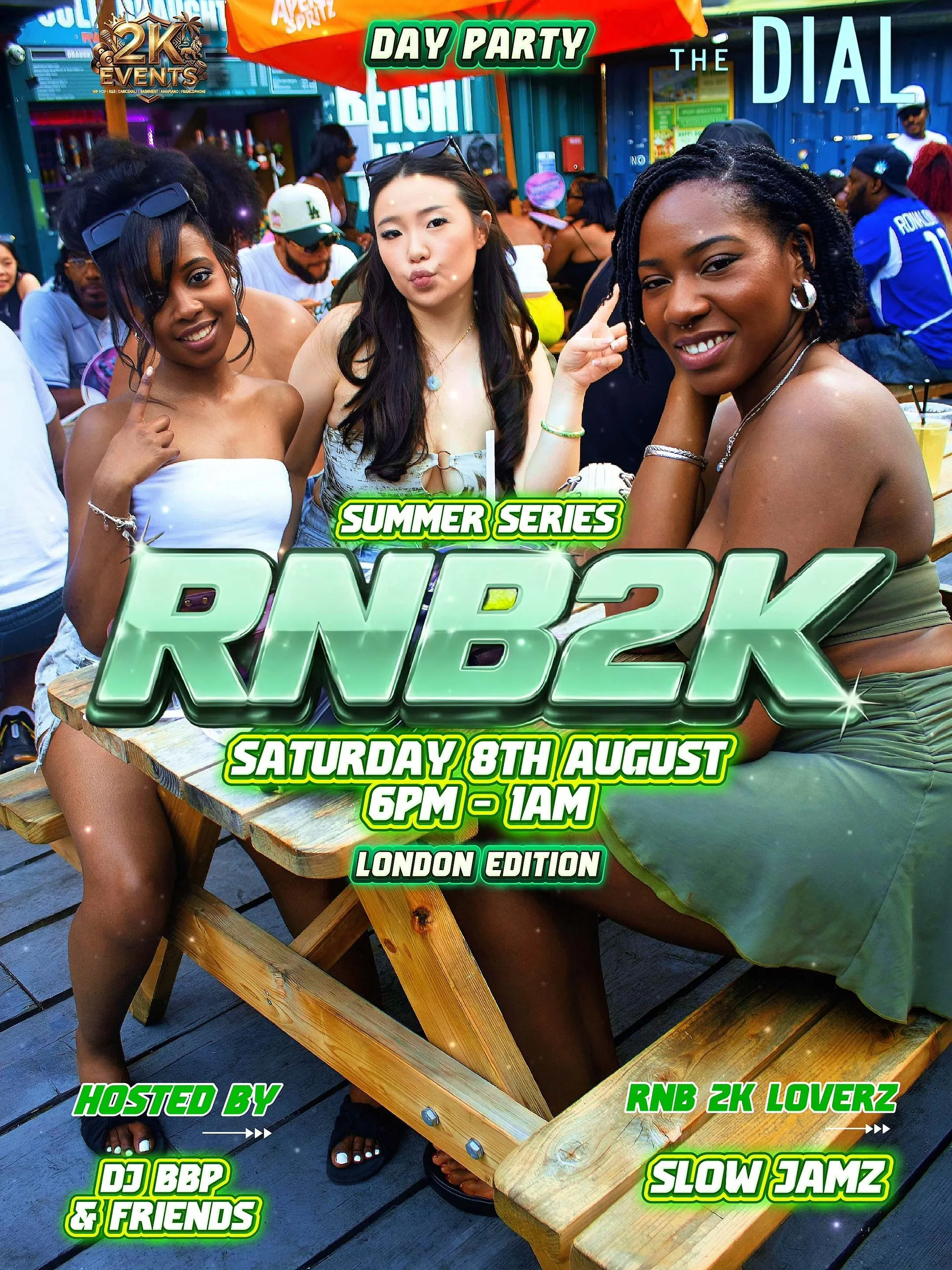 RNB 2K VIBEZ (THE DIAL 02) - LONDON☀️🎵🎤