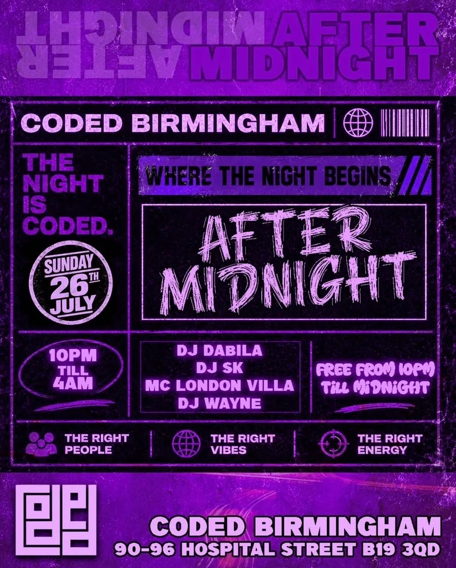 AFTER MIDNIGHT @CODED