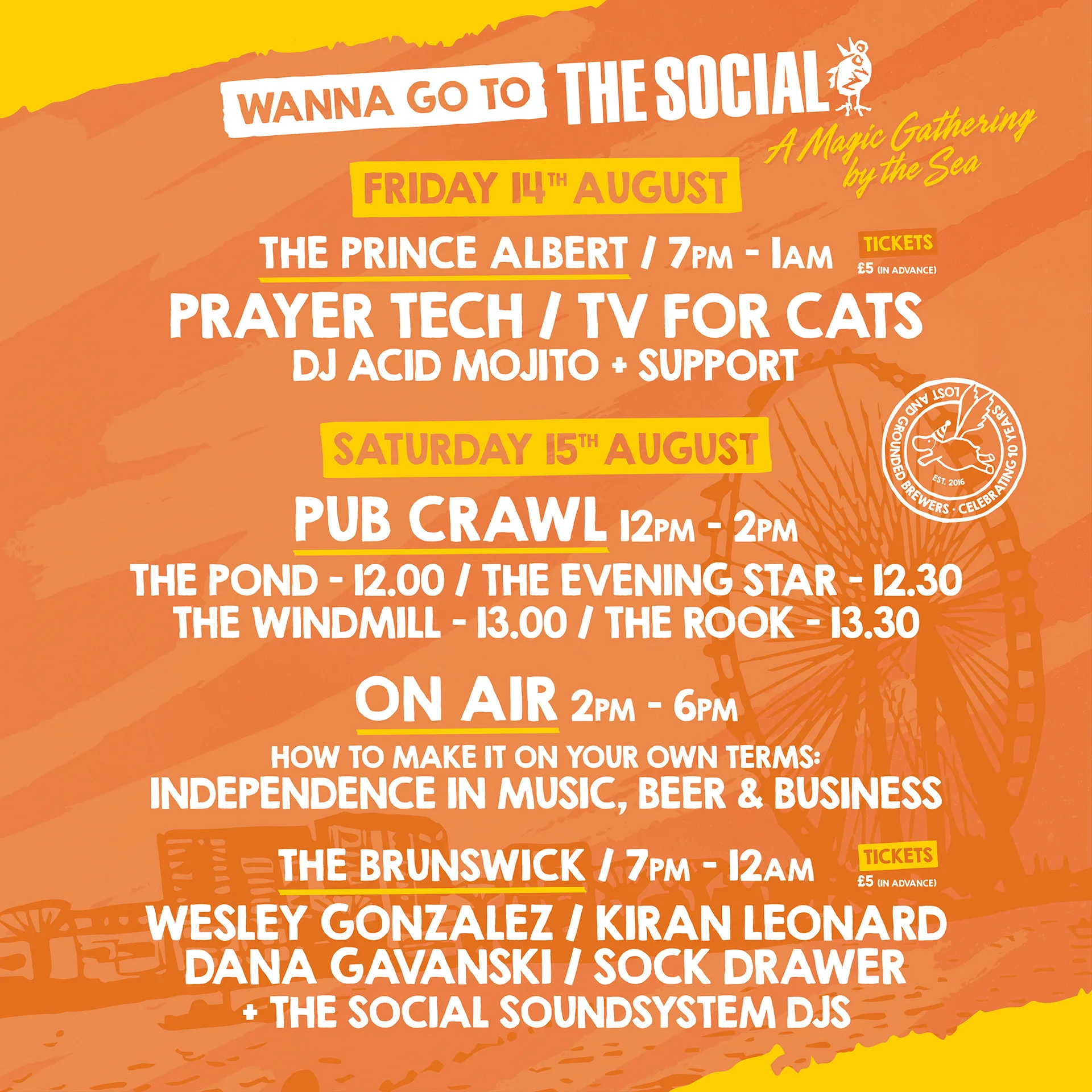 Wanna Go To The Social: A Magic Gathering By The Sea