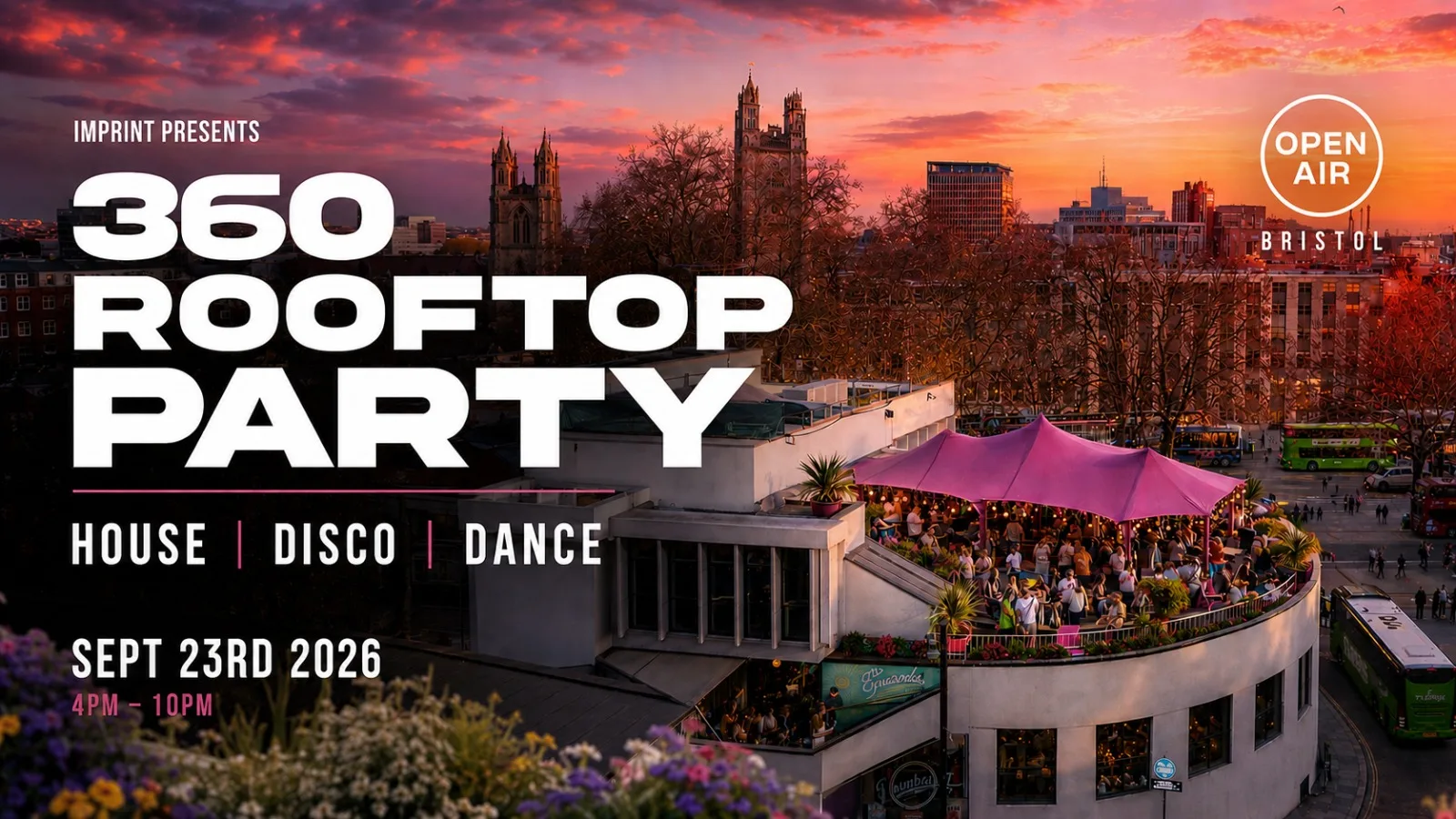 Imprint Presents: 360 Rooftop Party at Bambalan