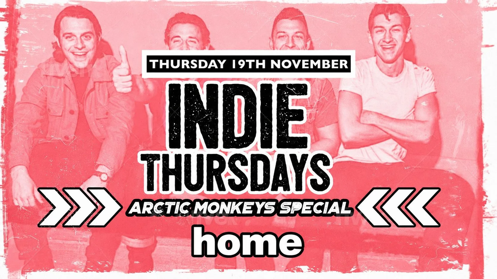 Indie Thursdays Lincoln | Arctic Monkeys Special! at Home