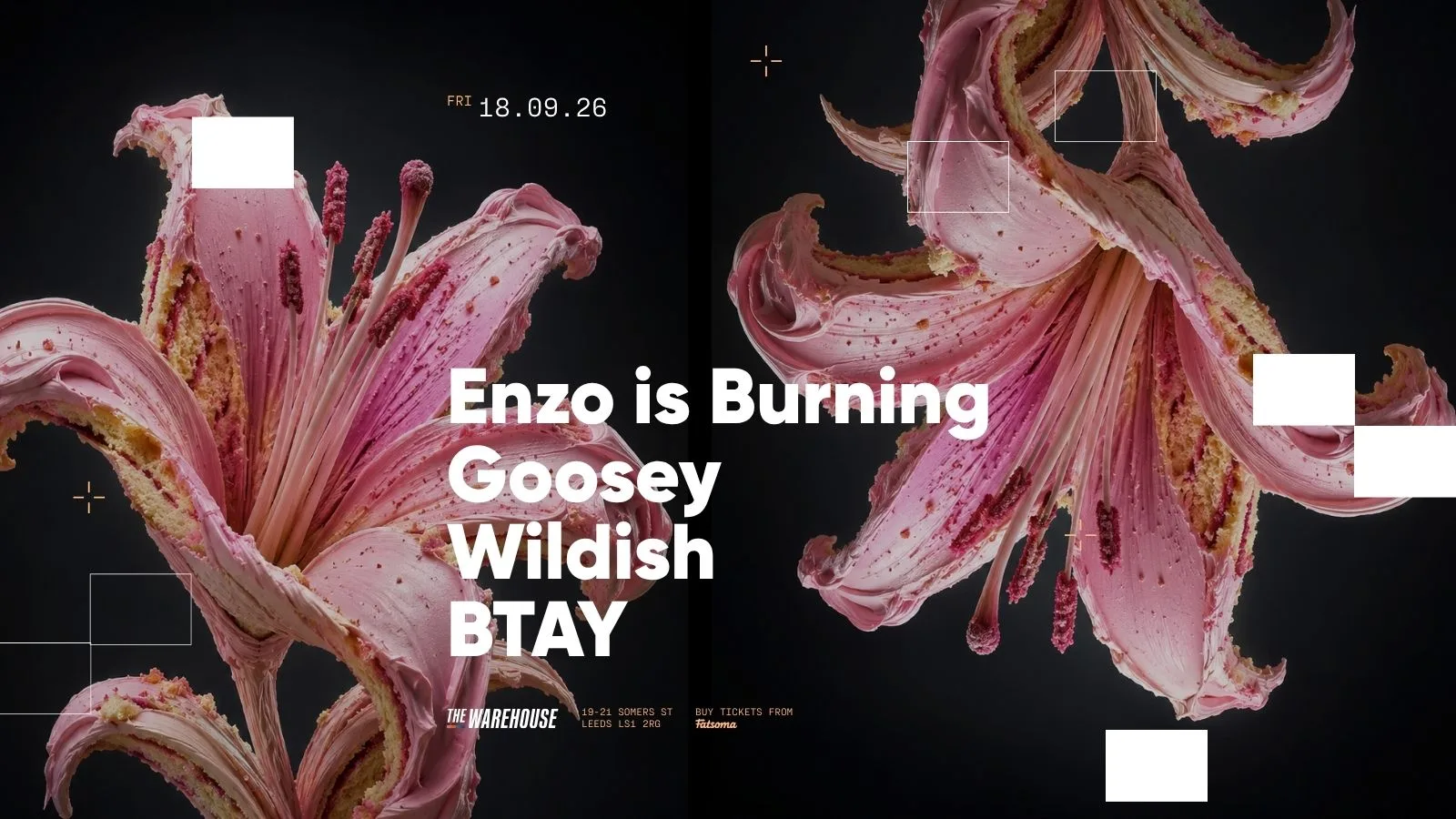Enzo is Burning at The Warehouse