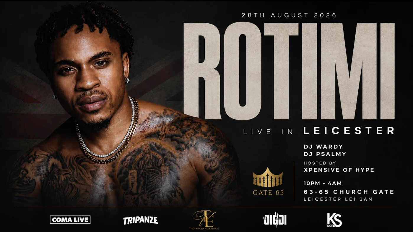 ROTIMI LIVE IN LEICESTER