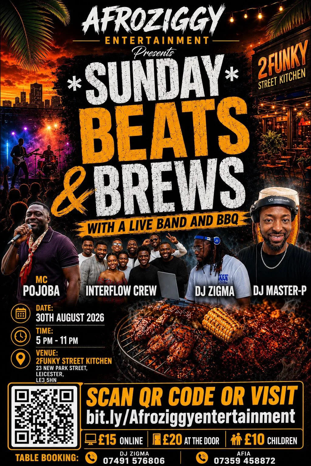 SUNDAY BEATS & BREWS at 2Funky Street Kitchen