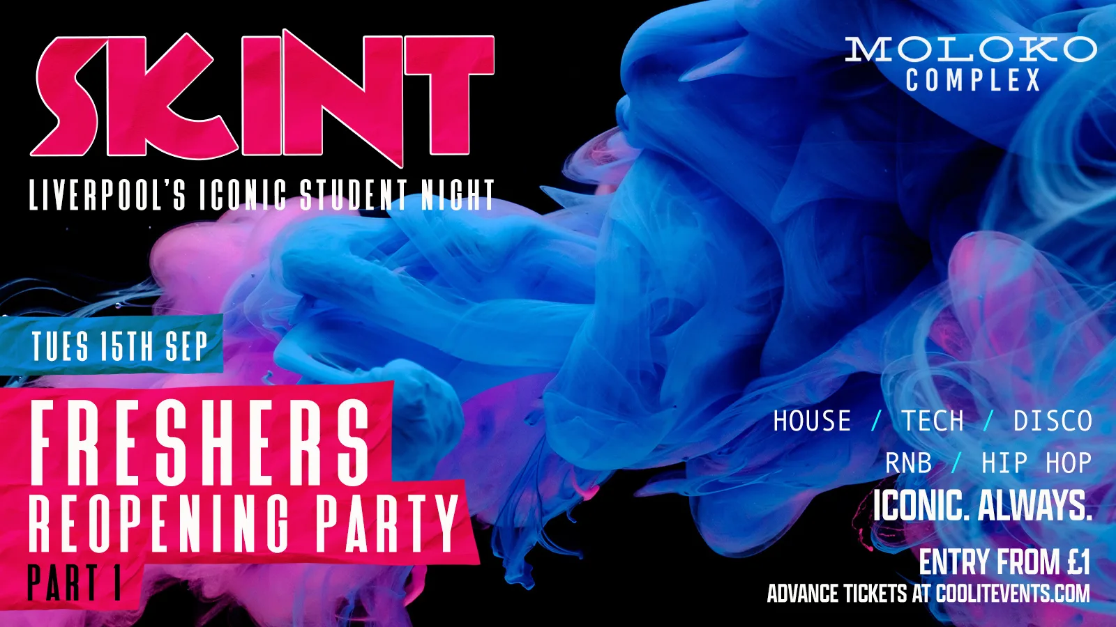 🟣 SKINT TUESDAYS 🟣 - FRESHERS REOPENING PARTY : PART 1 -  Liverpool's Iconic Student Night ✨🎉