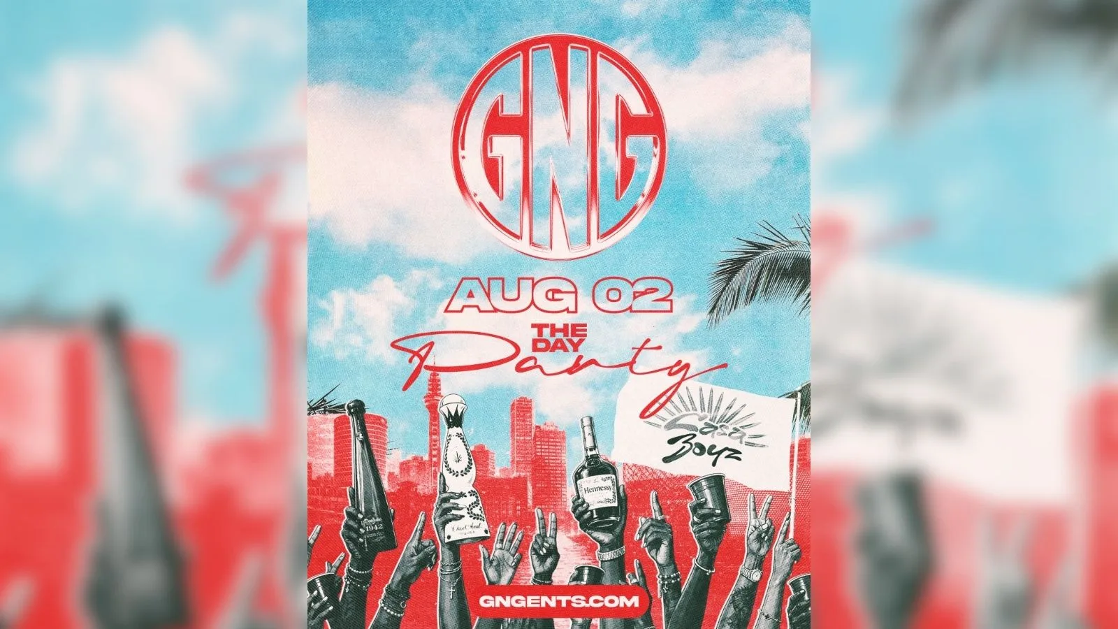 GNG FREE DAY PARTY AUGUST 2ND