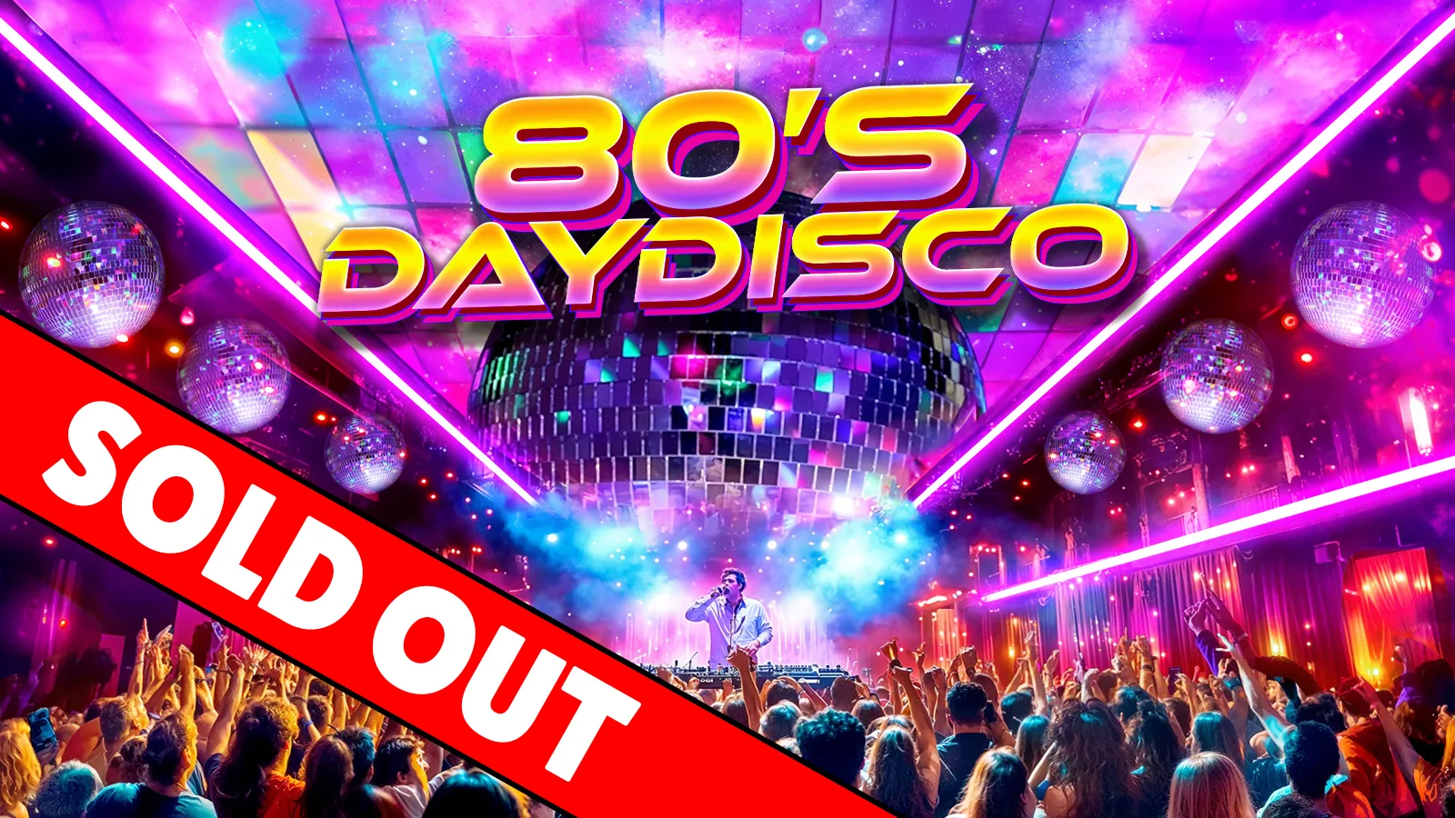 80s Day Disco: Glasgow 🪩 SOLD OUT ❌ at Revolution Glasgow - Mitchell Street