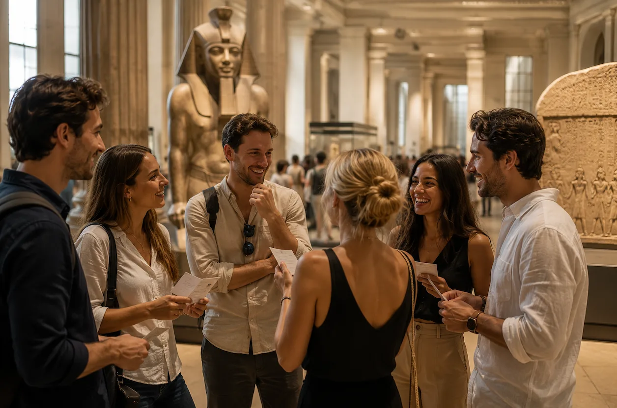 History, Mysteries & Connections for Singles at The British Museum