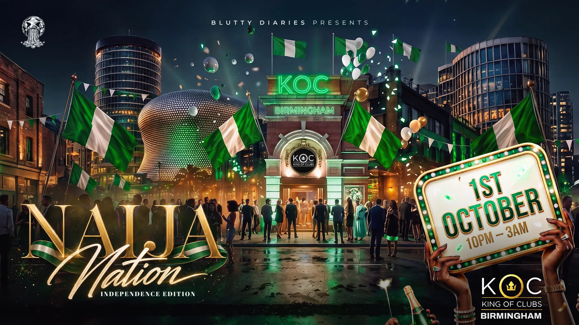 Naija Nation: Independence Edition at King of clubs