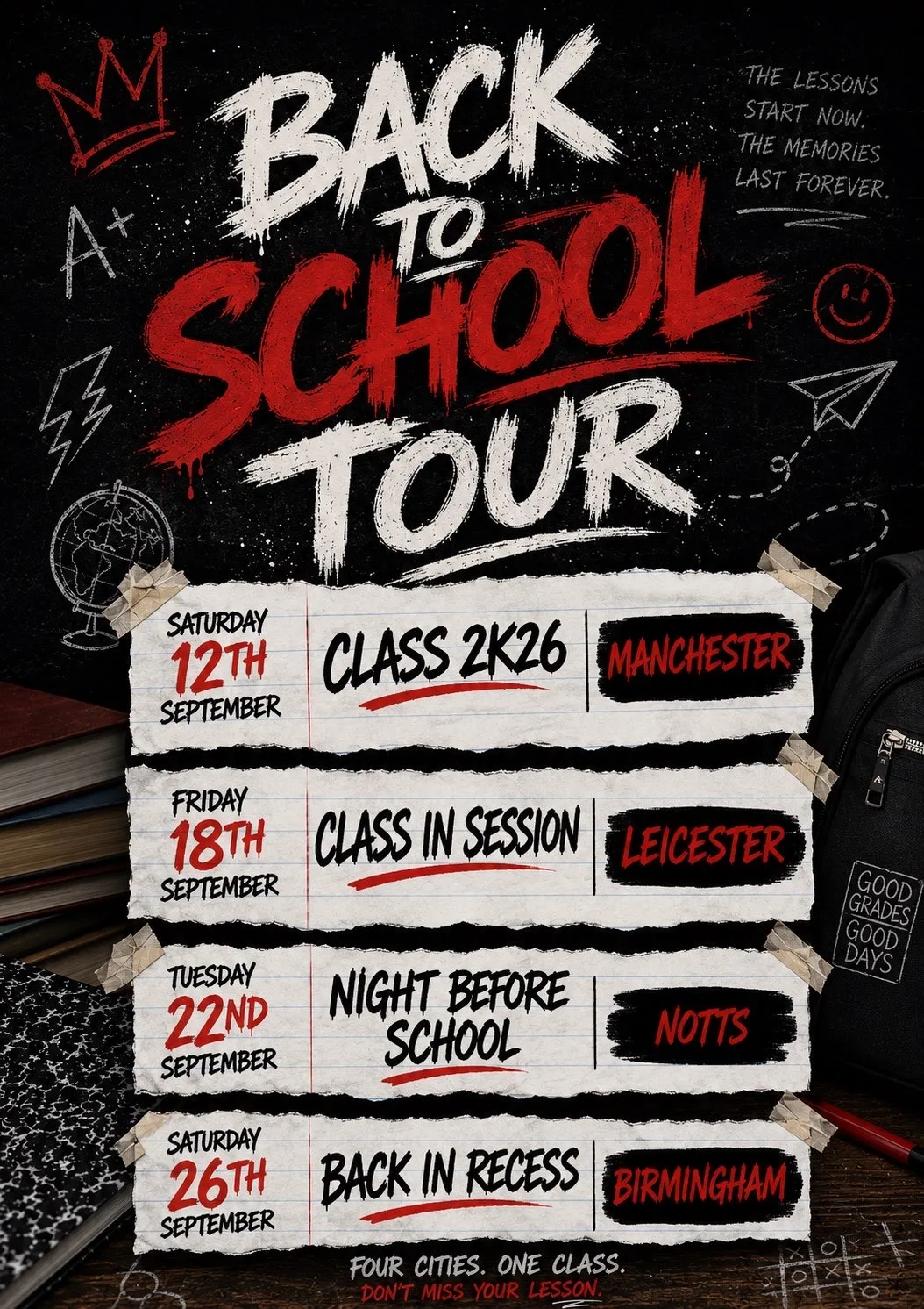 BACK TO SCHOOL TOUR ✏️ at TBA