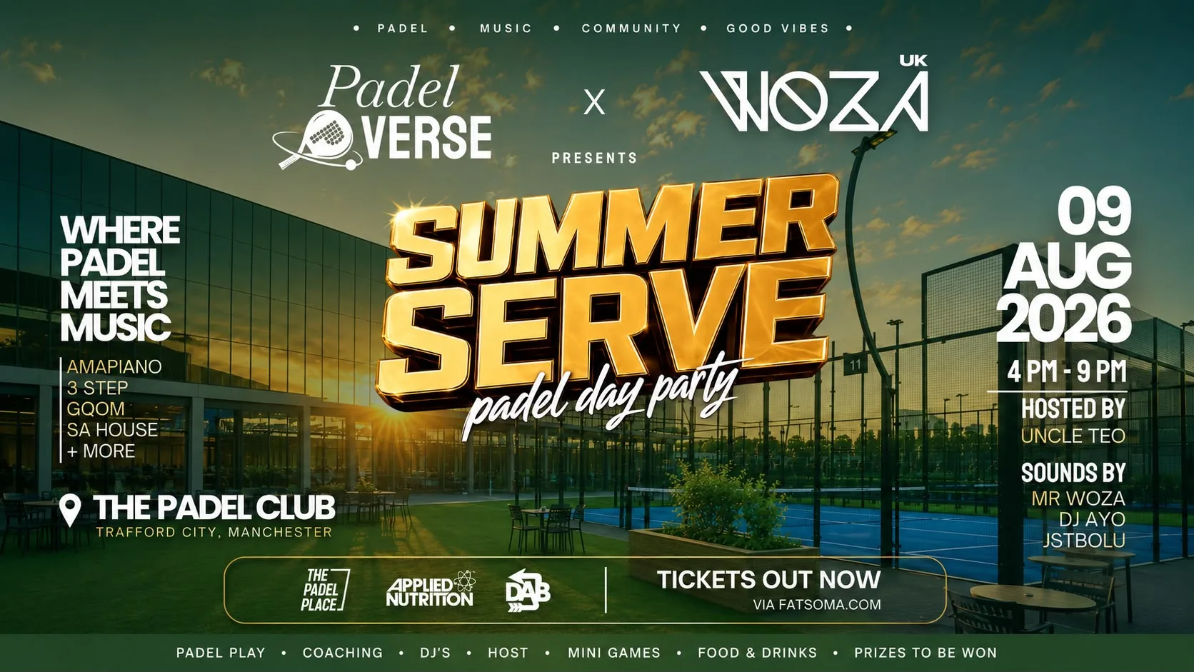 PADELVERSE X WOZA at The Padel Club TraffordCity