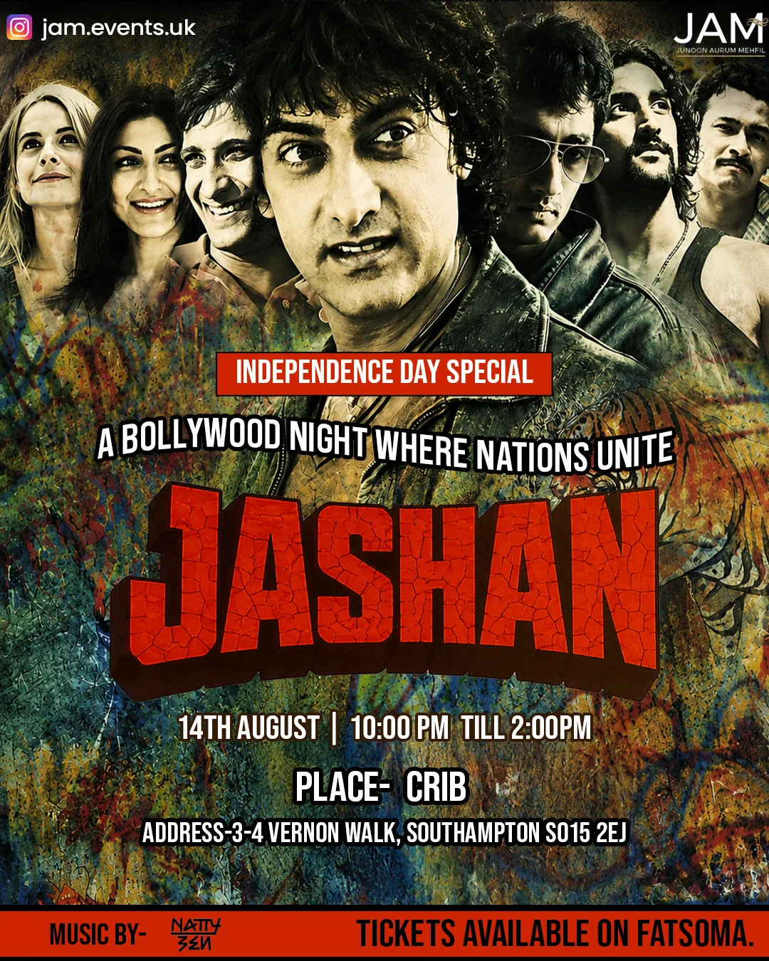 JASHAN -  A bollywood night where nations unite