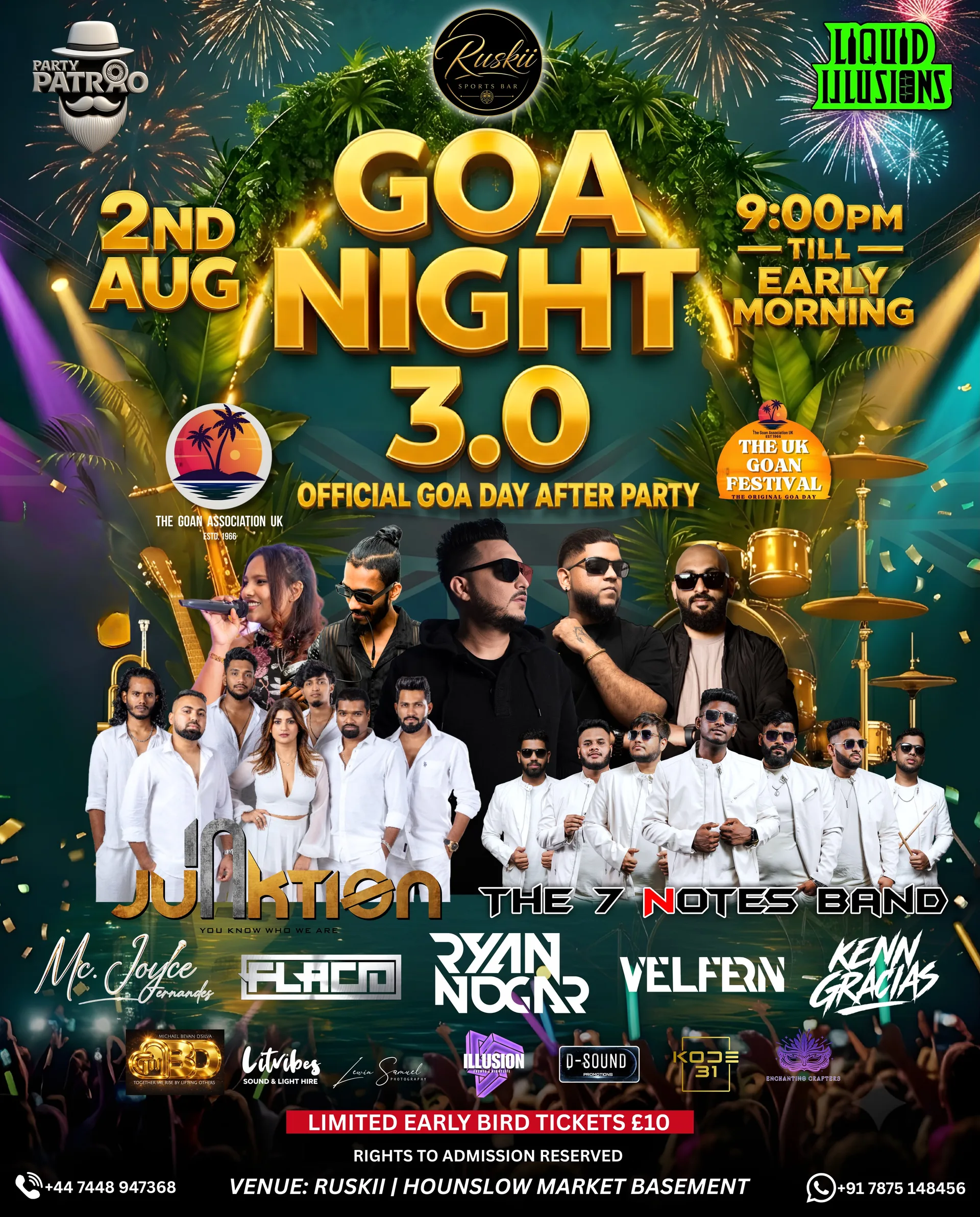 Official Goa Night 3.0 ✨
