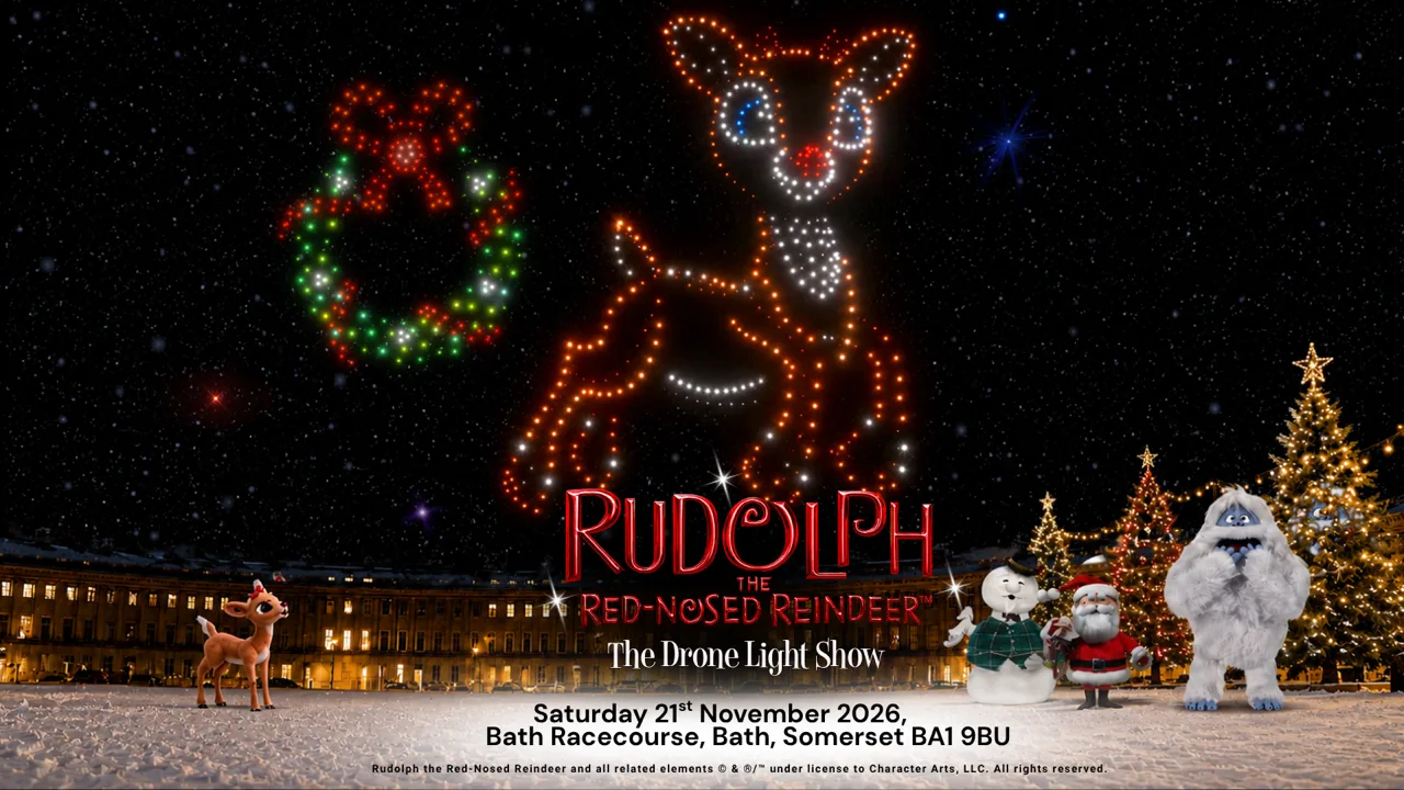 Rudolph the Red Nosed Reindeer: The Drone Light Show - Bath at Bath Racecourse
