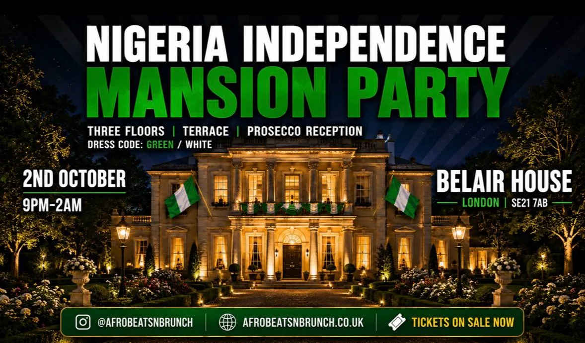 🇳🇬 NIGERIA INDEPENDENCE MANSION PARTY | LONDON | 23+